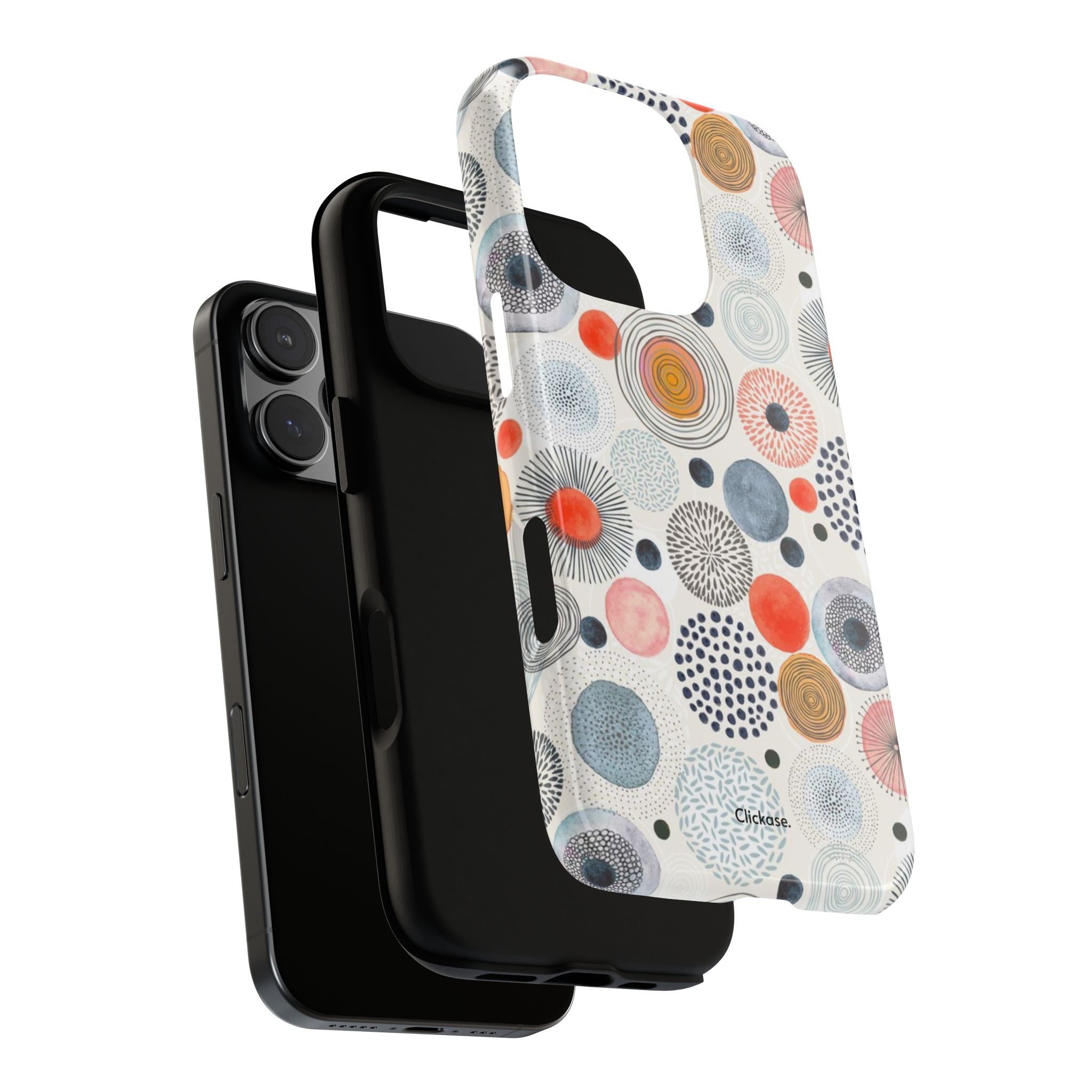 Colorful Abstract Tough Phone Case by