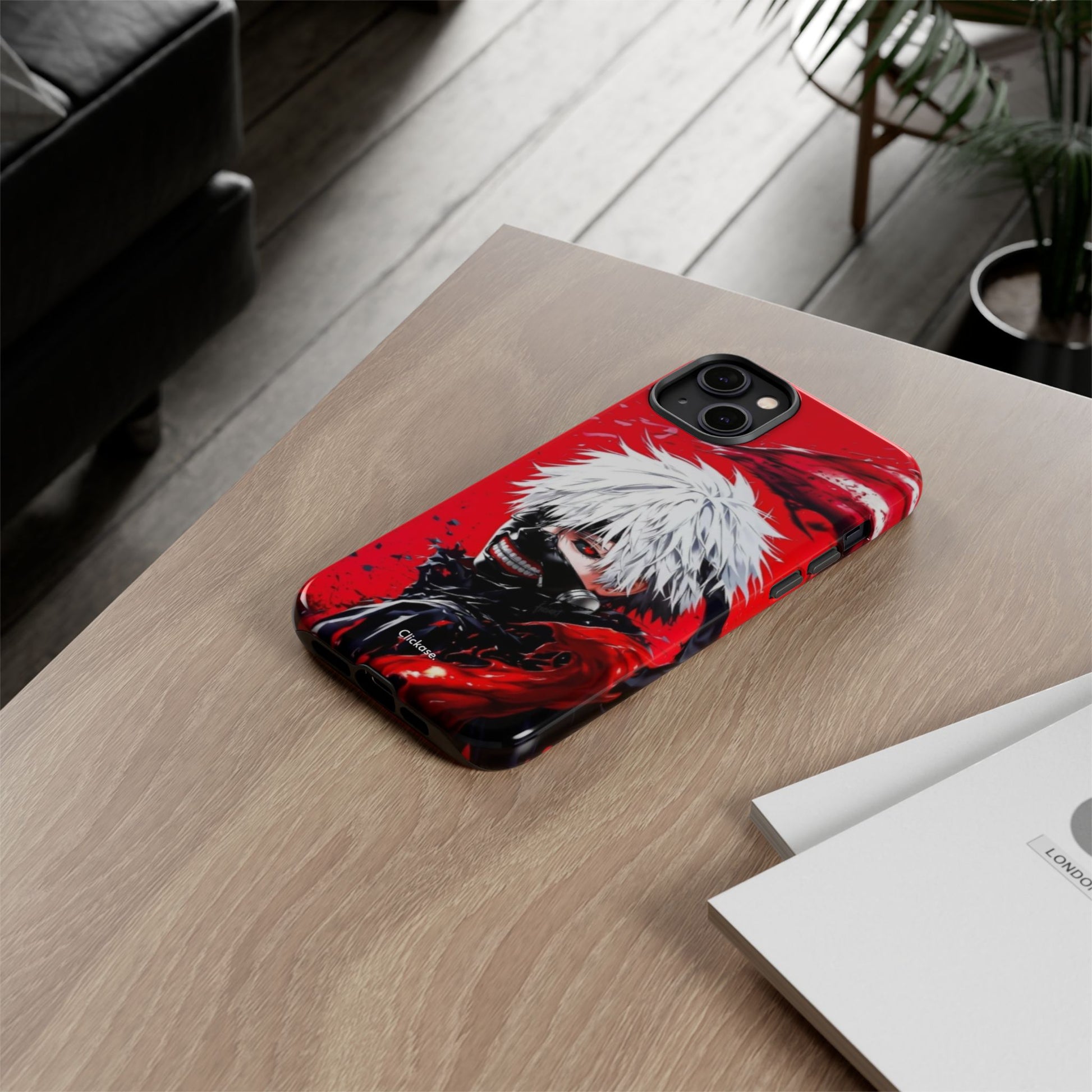 Ken Kaneki - Anime Tough Phone CasePhone CaseClickase®Ken Kaneki