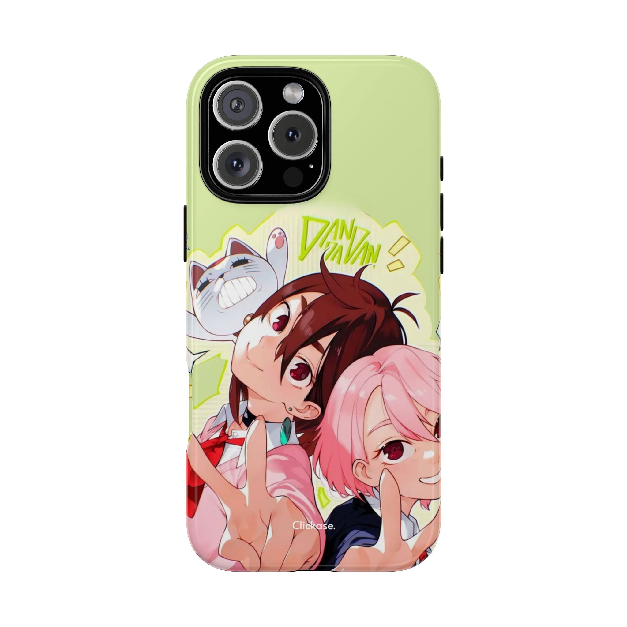 Momo & Aira - Dan Da Dan Tough Phone CasePhone CaseClickase®Momo & Aira