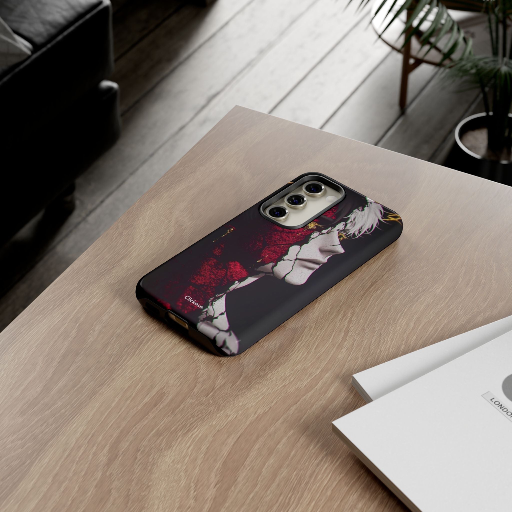 Duality Split Face Anime - Tough Phone Case by