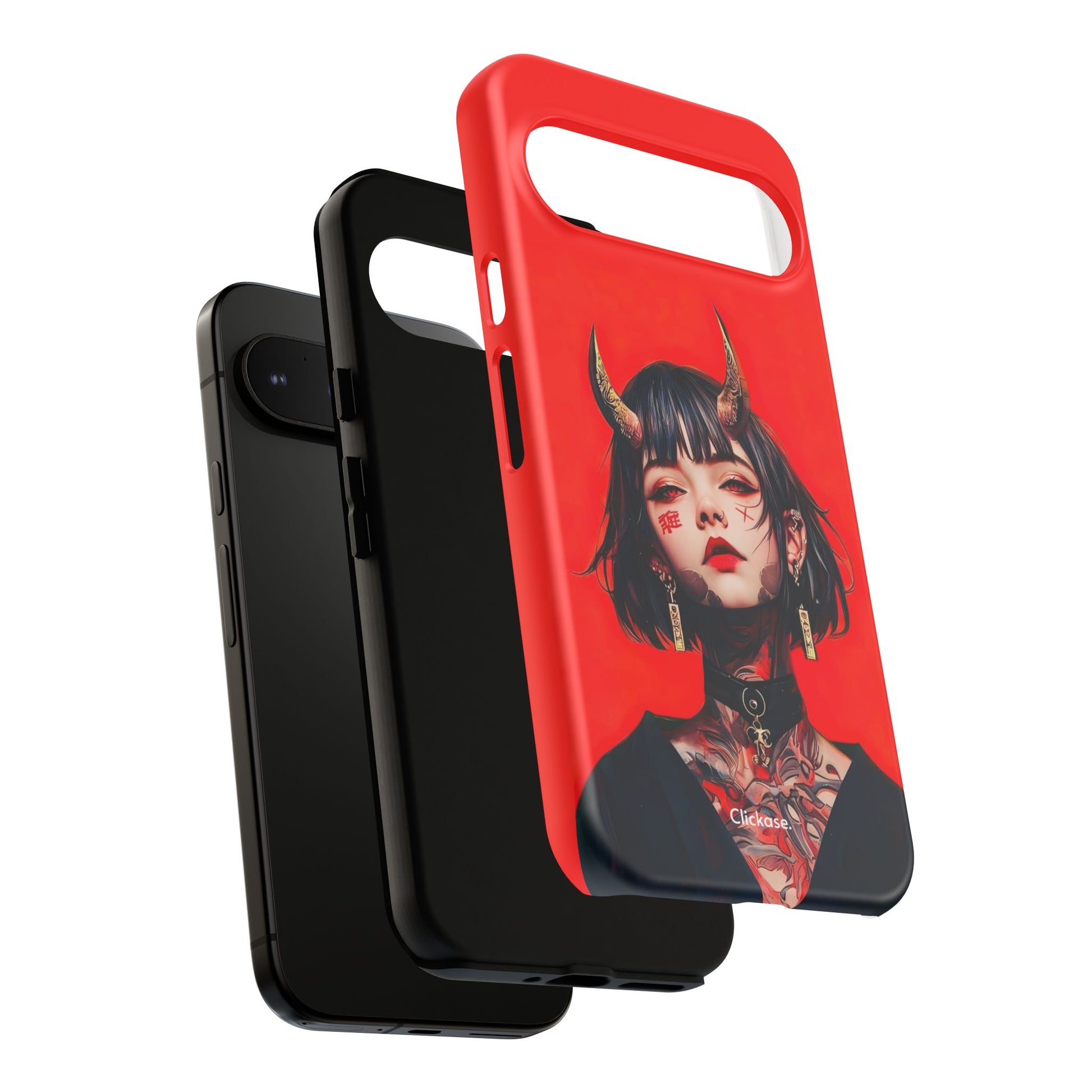 Stylish Phone Case with Edgy Design, Unique Phone Cover, Gothic Aesthetic Accessories, Trendy Cell Phone Case, Perfect Gift for Teens by