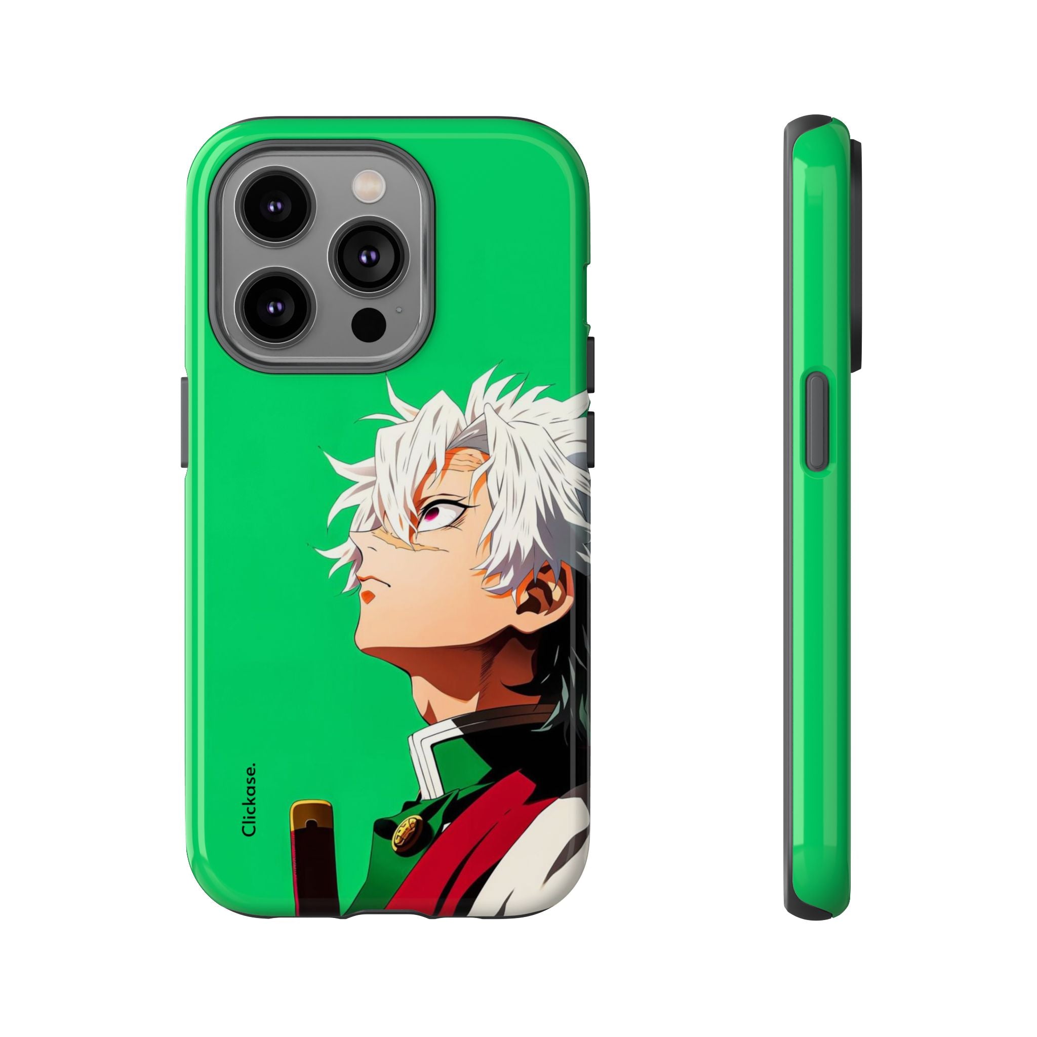 Sanemi Shinazugawa – Wind Hashira Fury Tough Phone Case by