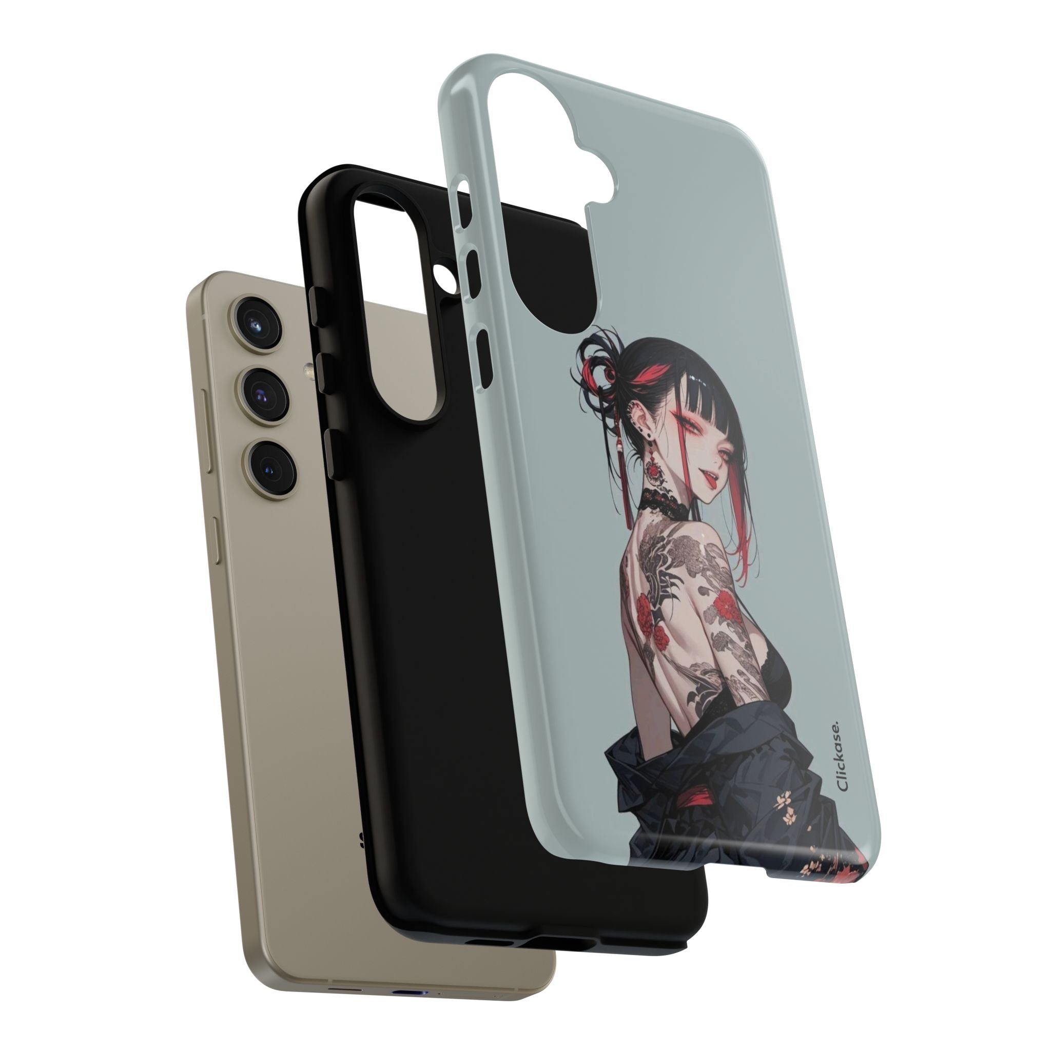 Anime Tattoo Girl by