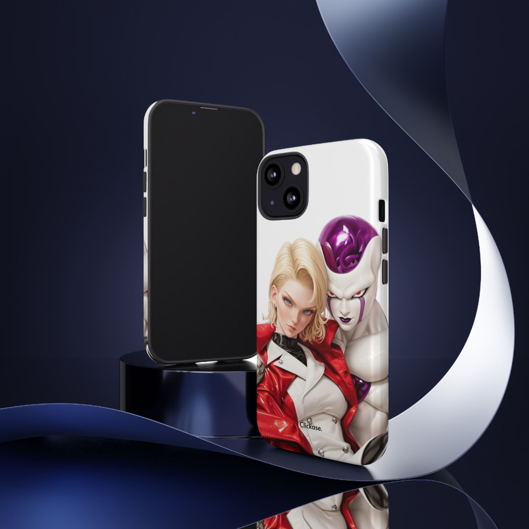 Frieza & Android 18 – Ultimate Power Duo Tough Phone Case by