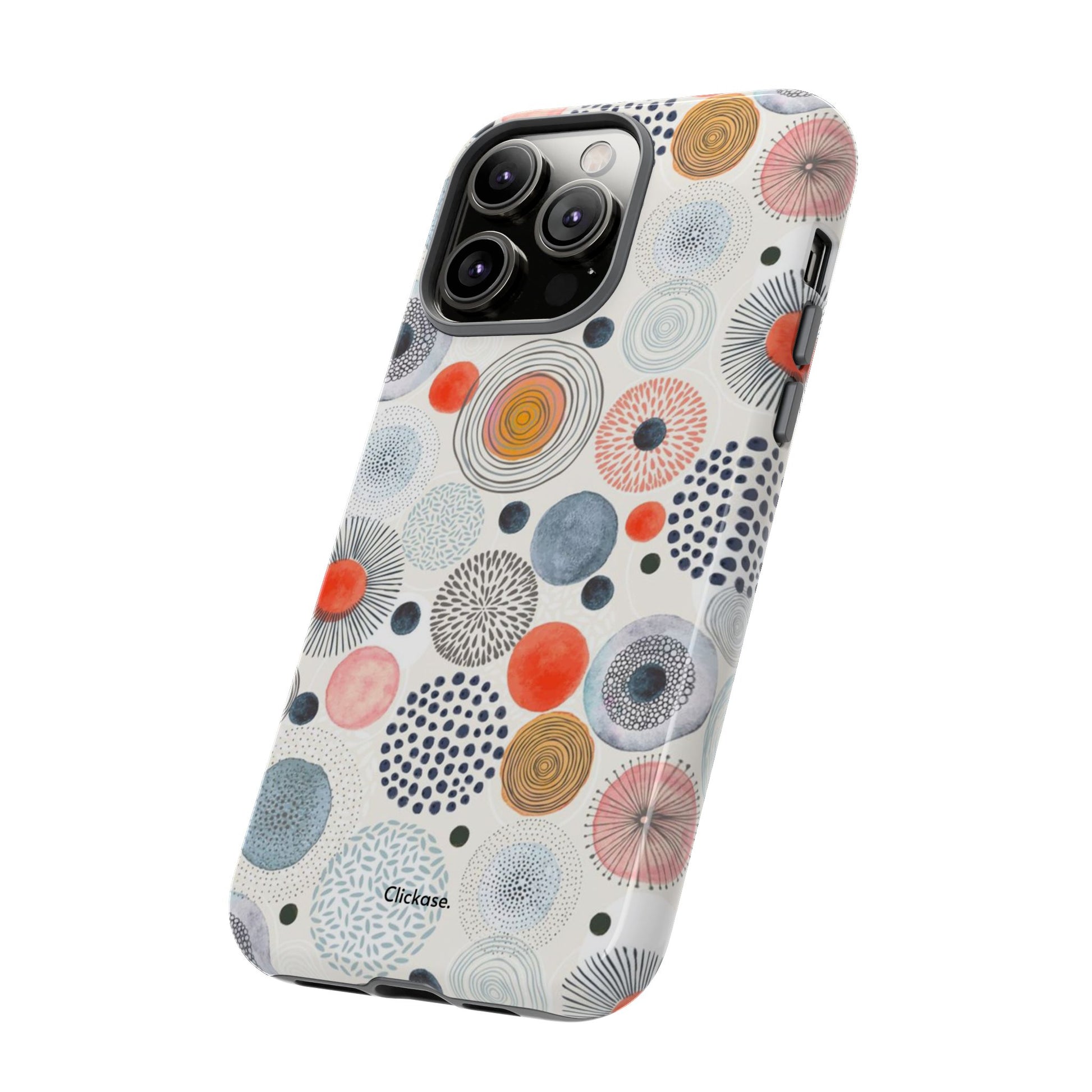 Colorful Abstract Tough Phone Case by