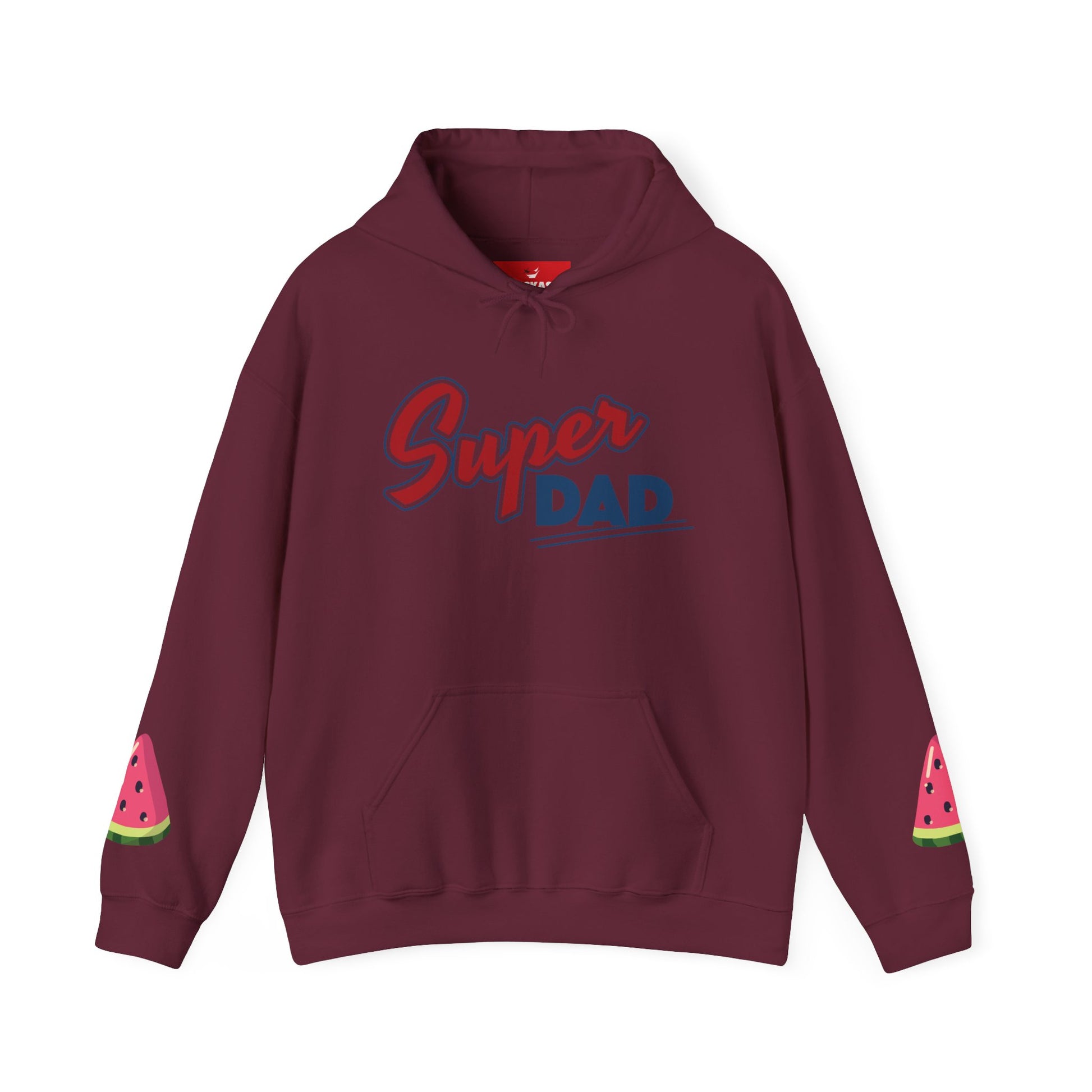 Super Dad Heart Hoodie by