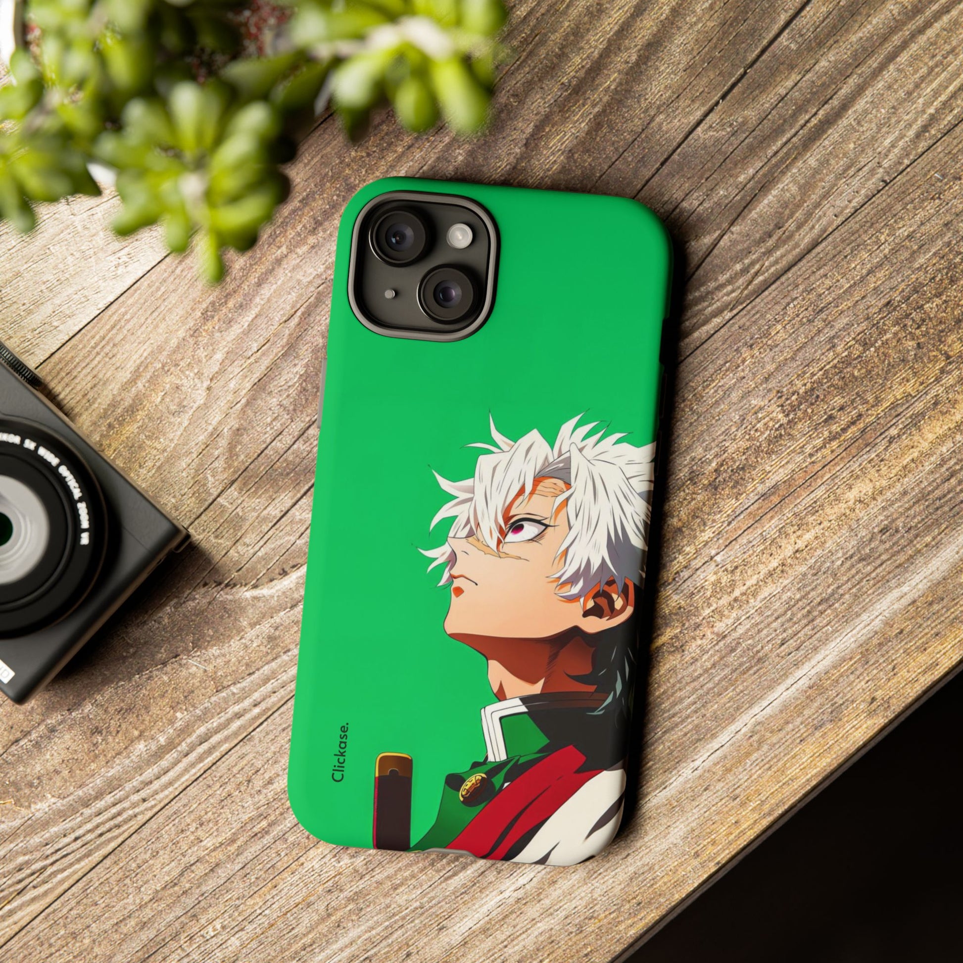 Sanemi Shinazugawa – Wind Hashira Fury Tough Phone Case by