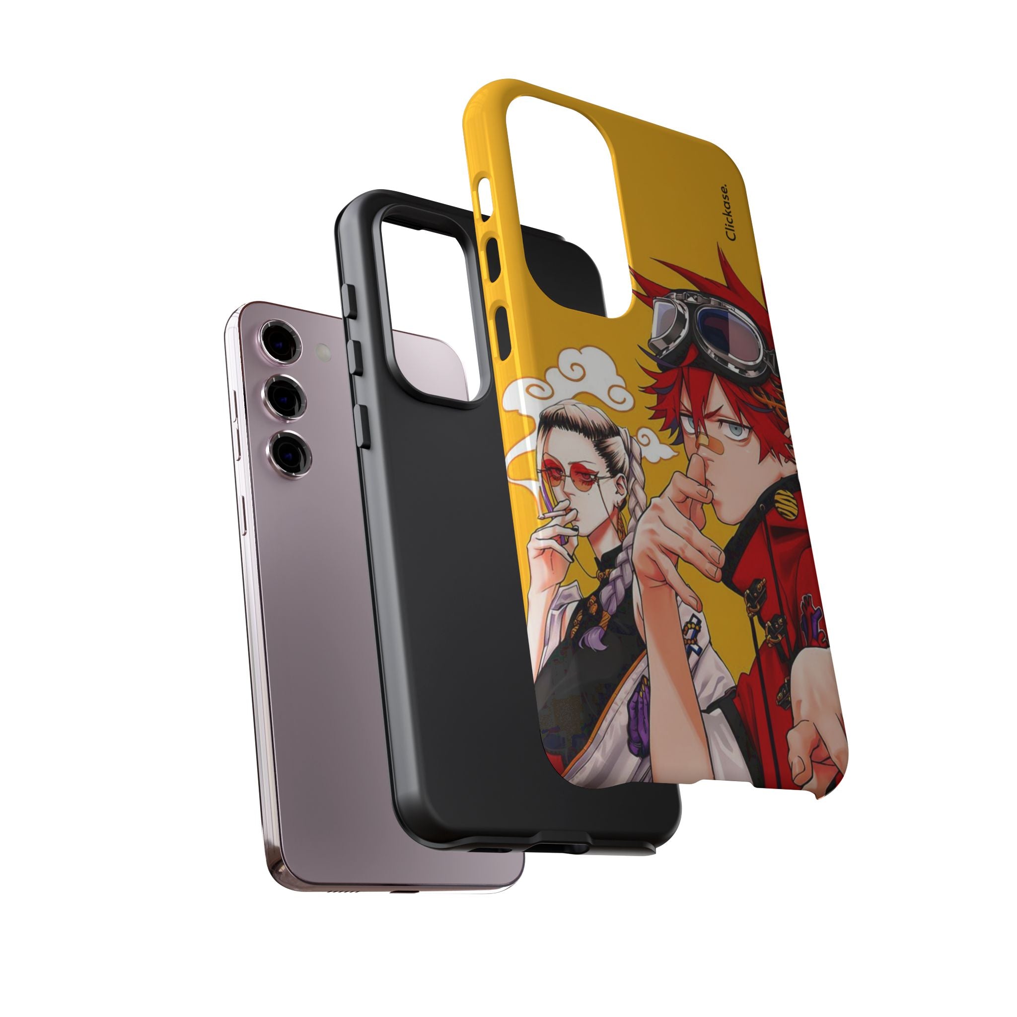 Alma & Tao Saotome - Gokurakugai Tough Phone Case by