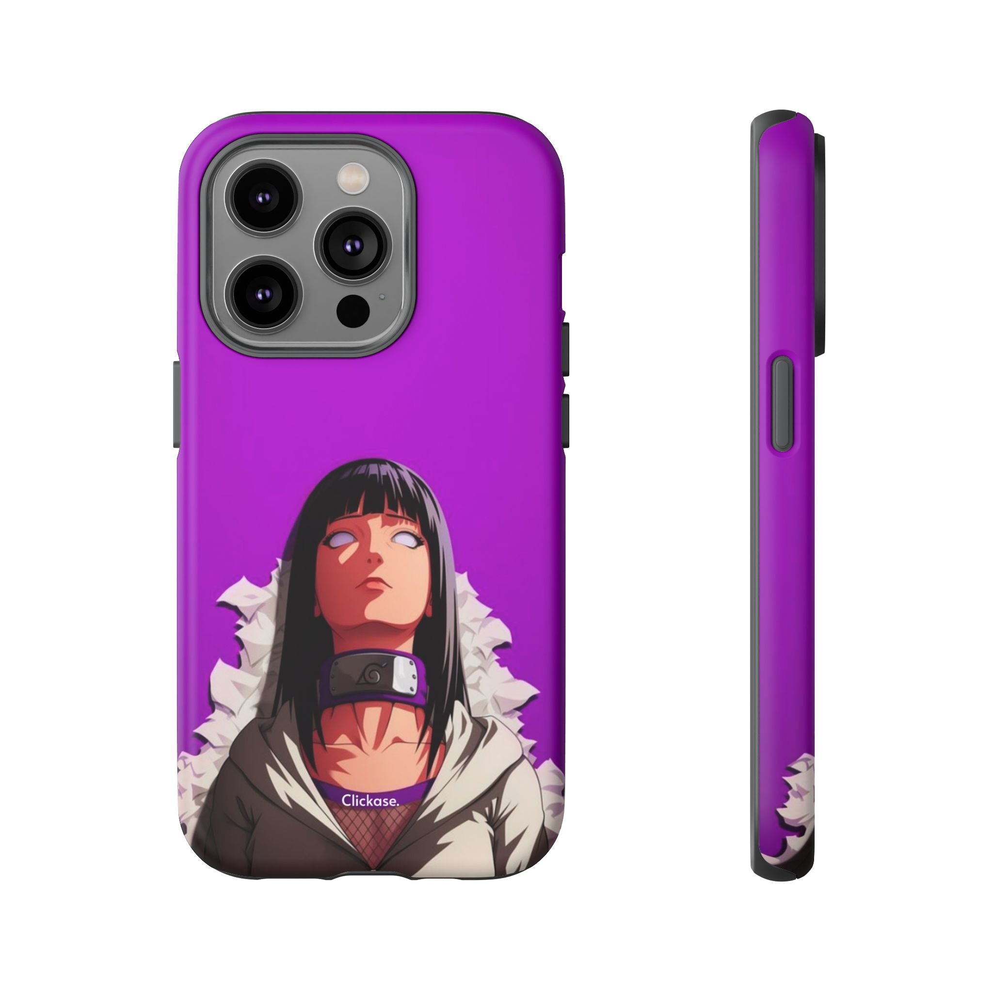 Hinata Hyuga - Naruto Tough Phone CasePhone CaseClickase®Hinata Hyuga - Naruto
