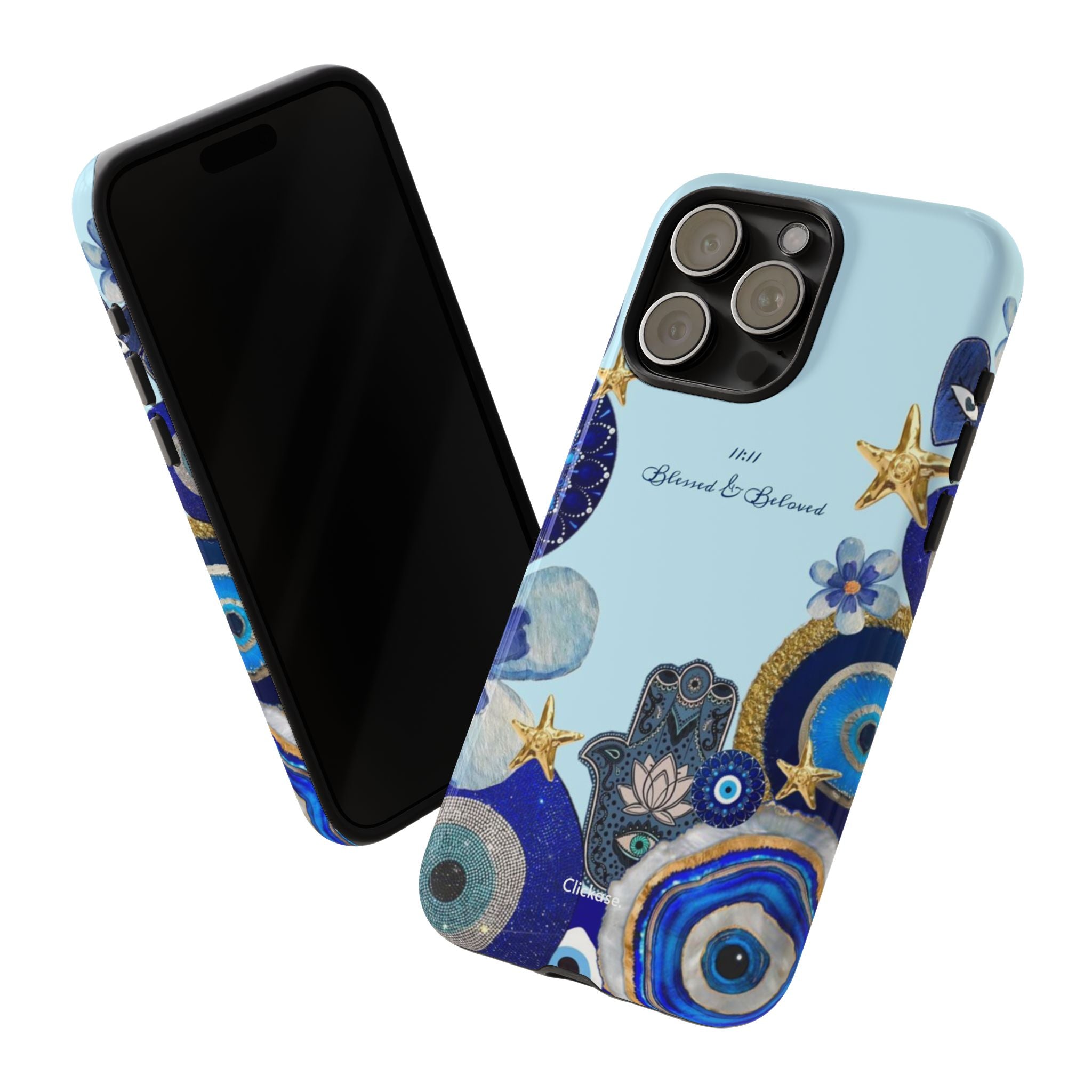 Hamsa Ocean-Inspired Tough Phone Case by