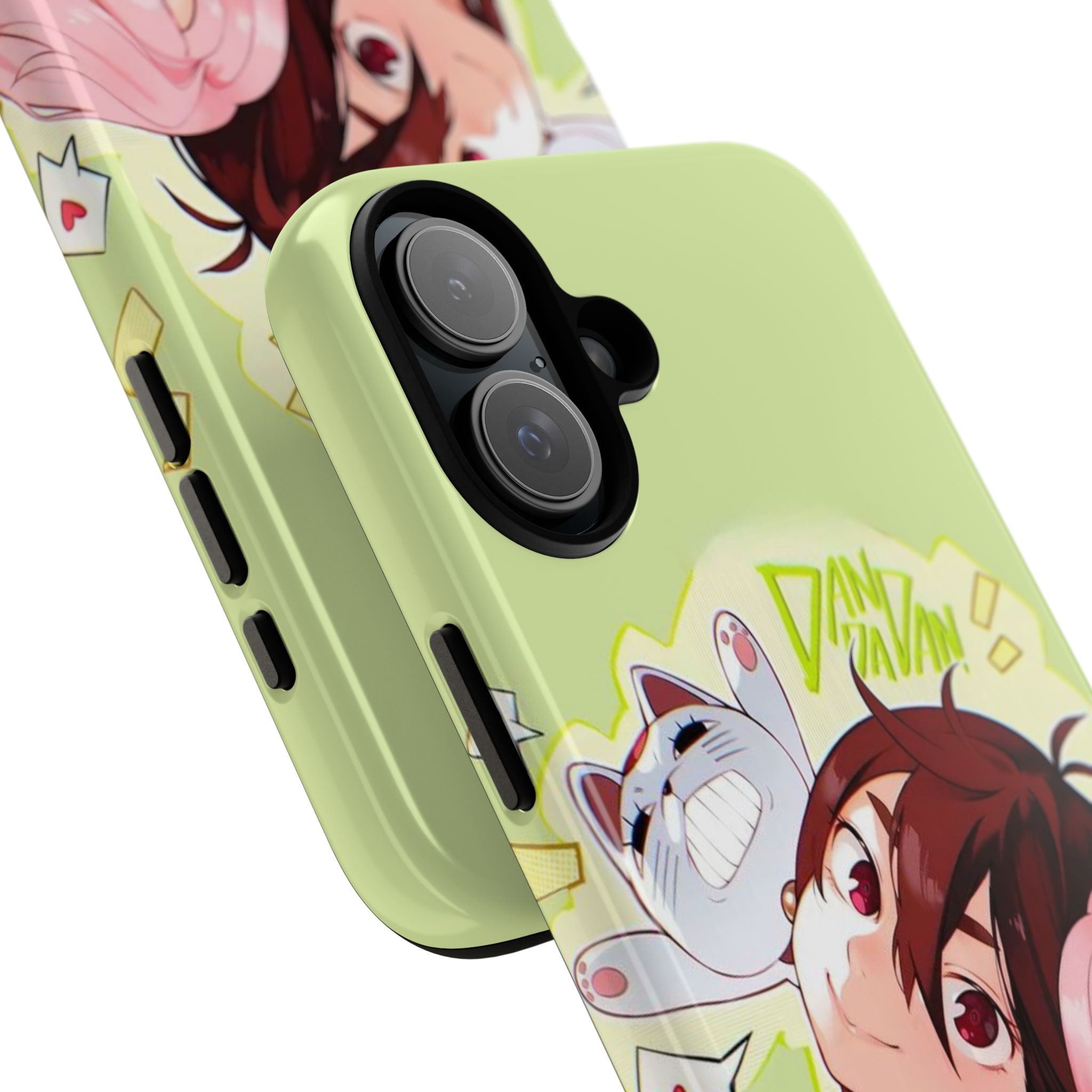Momo & Aira - Dan Da Dan Tough Phone CasePhone CaseClickase®Momo & Aira