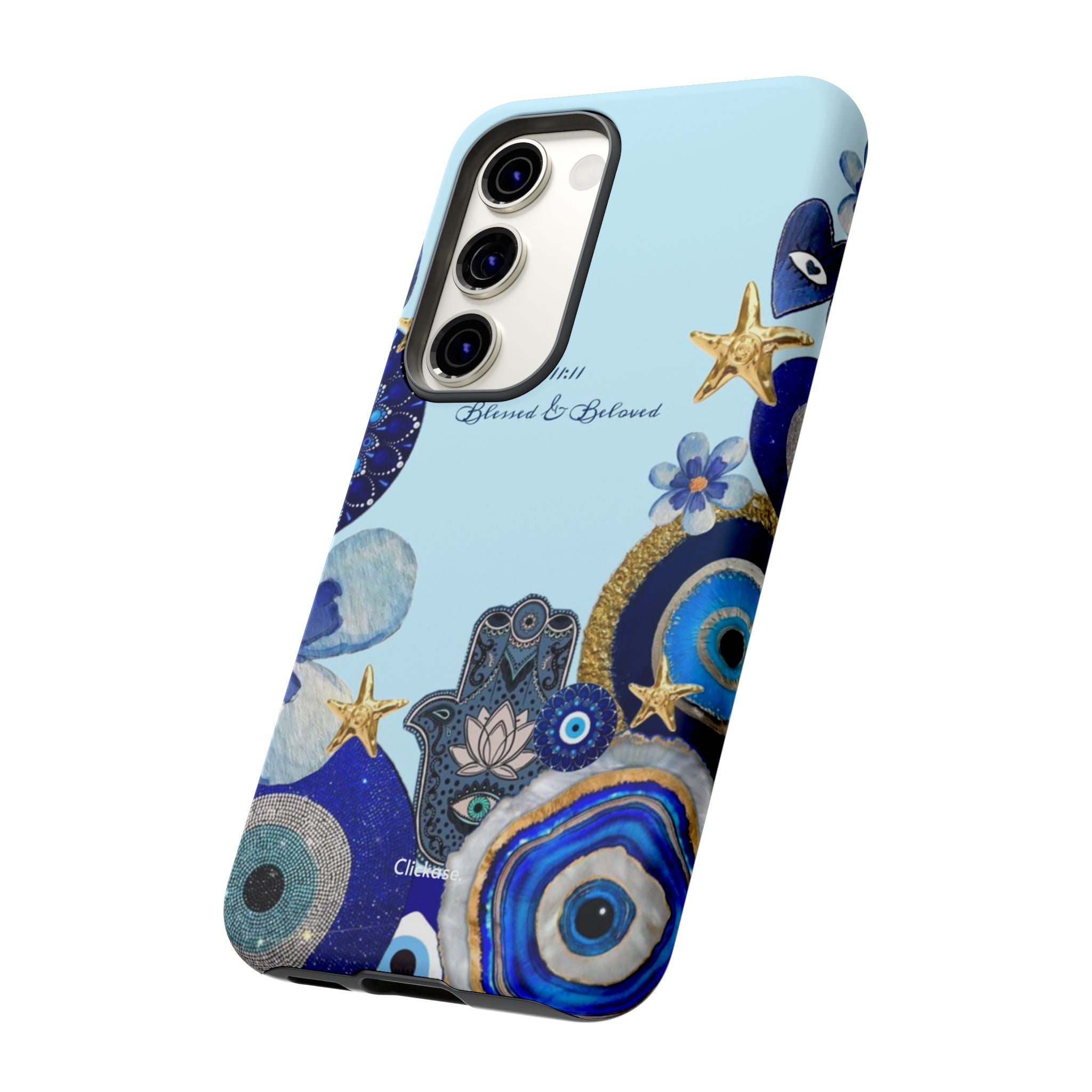 Hamsa Ocean-Inspired Tough Phone Case by