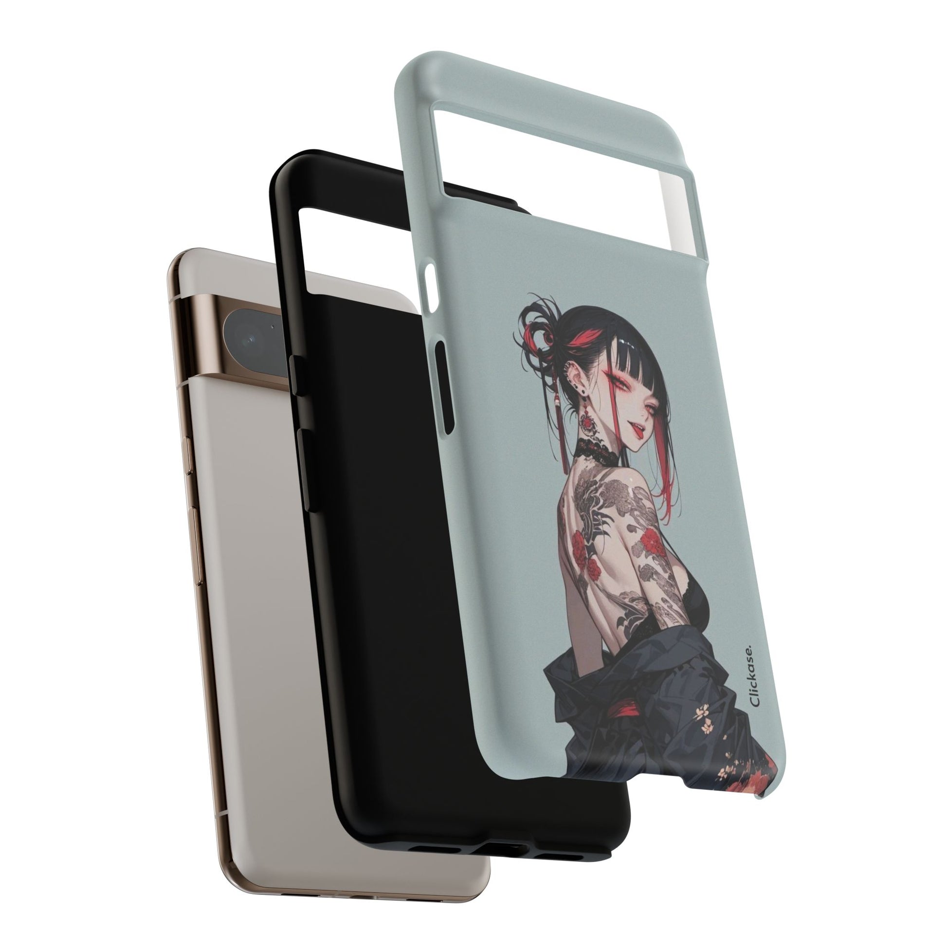 Anime Tattoo Girl by