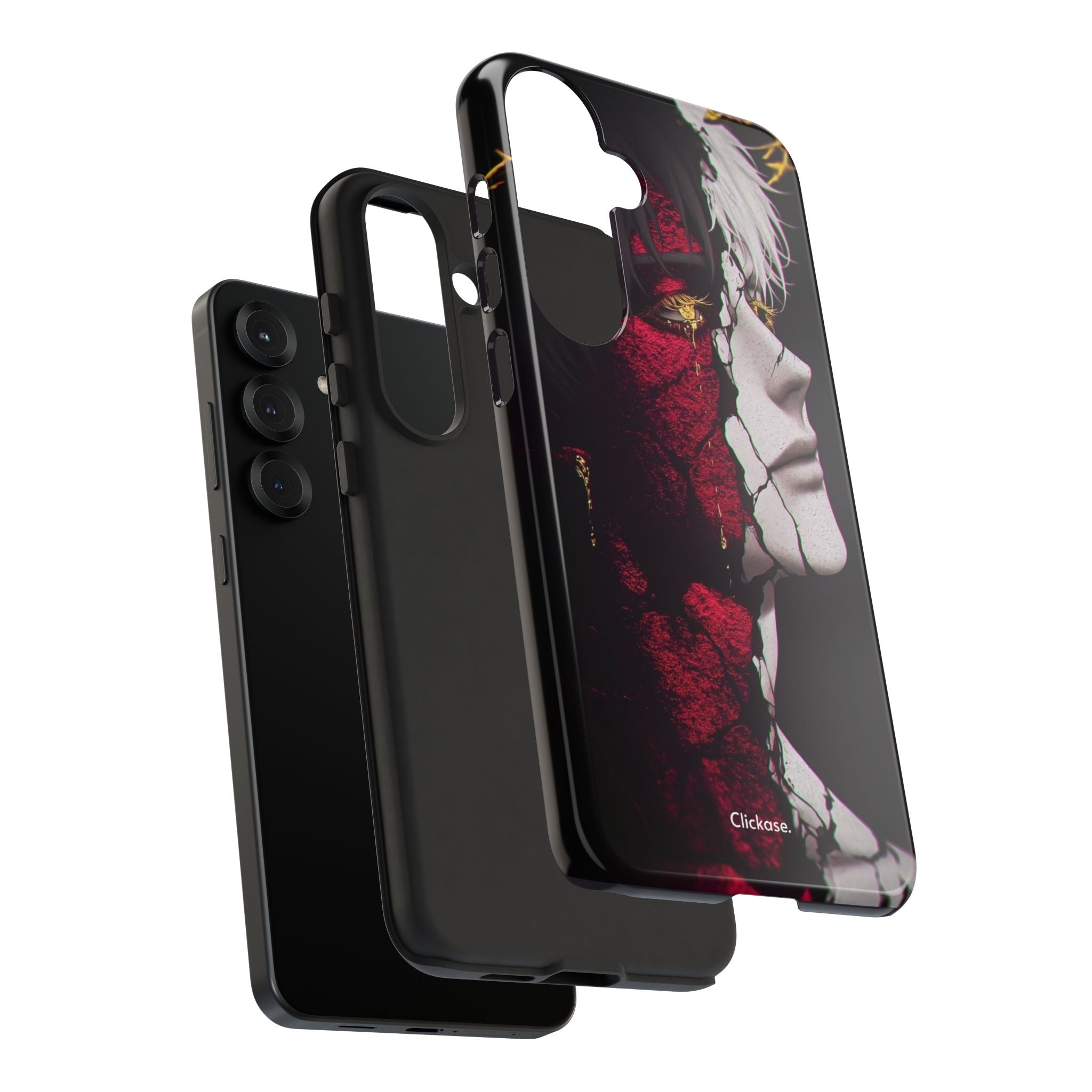 Duality Split Face Anime - Tough Phone Case by