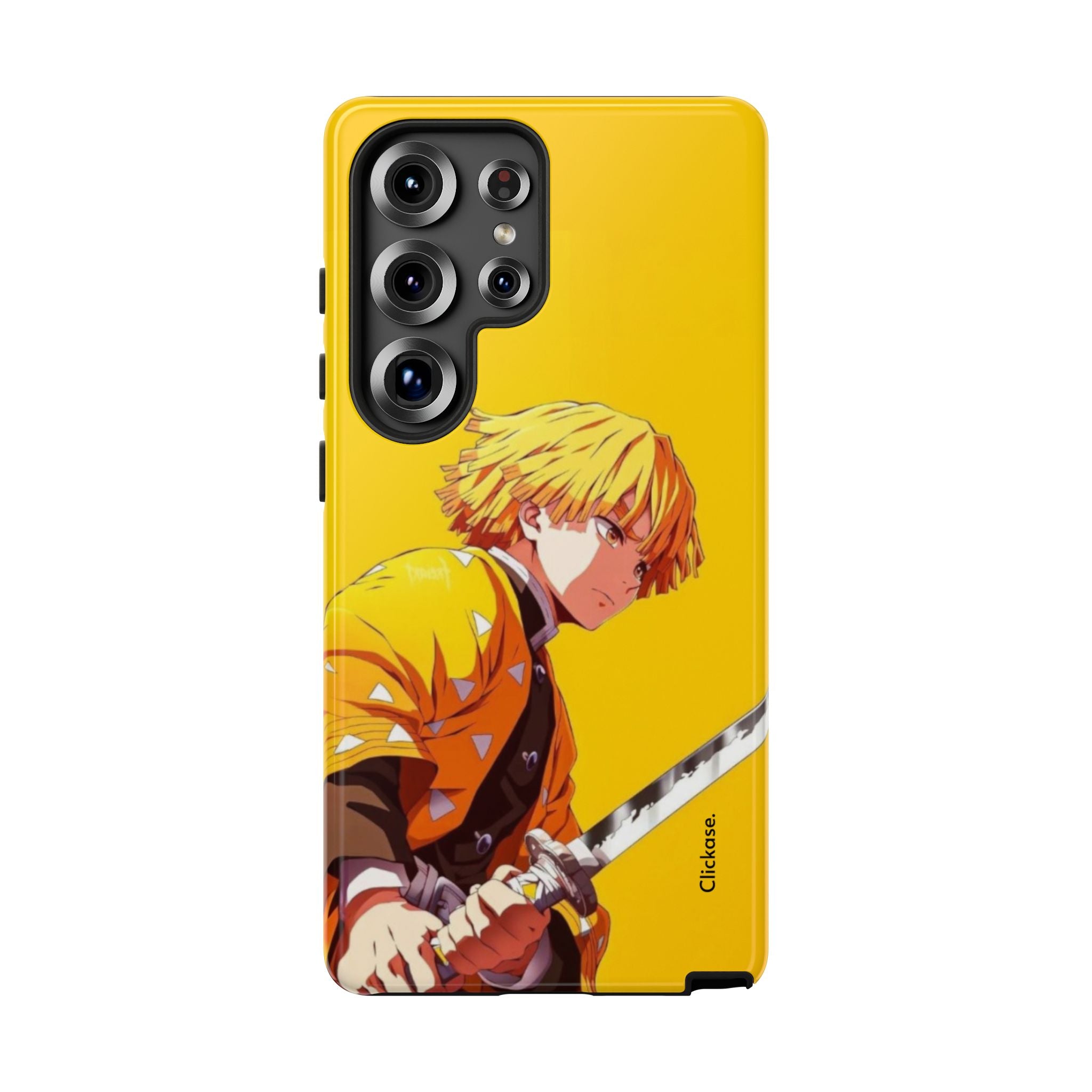 Zenitsu Agatsuma – Thunder Breathing Lightning Strike Tough Phone Case by