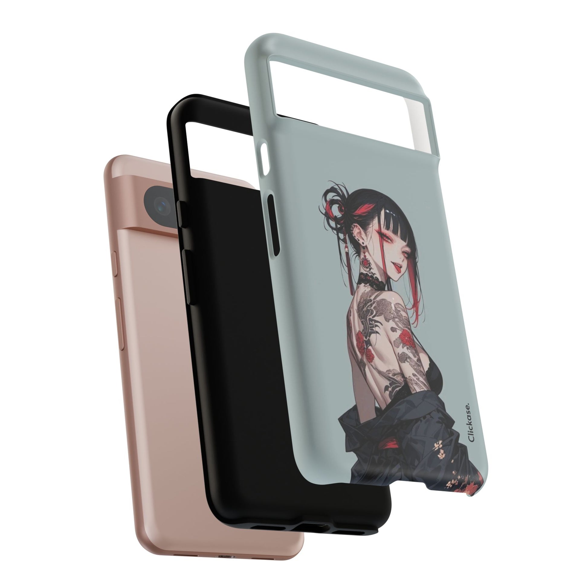 Anime Tattoo Girl by