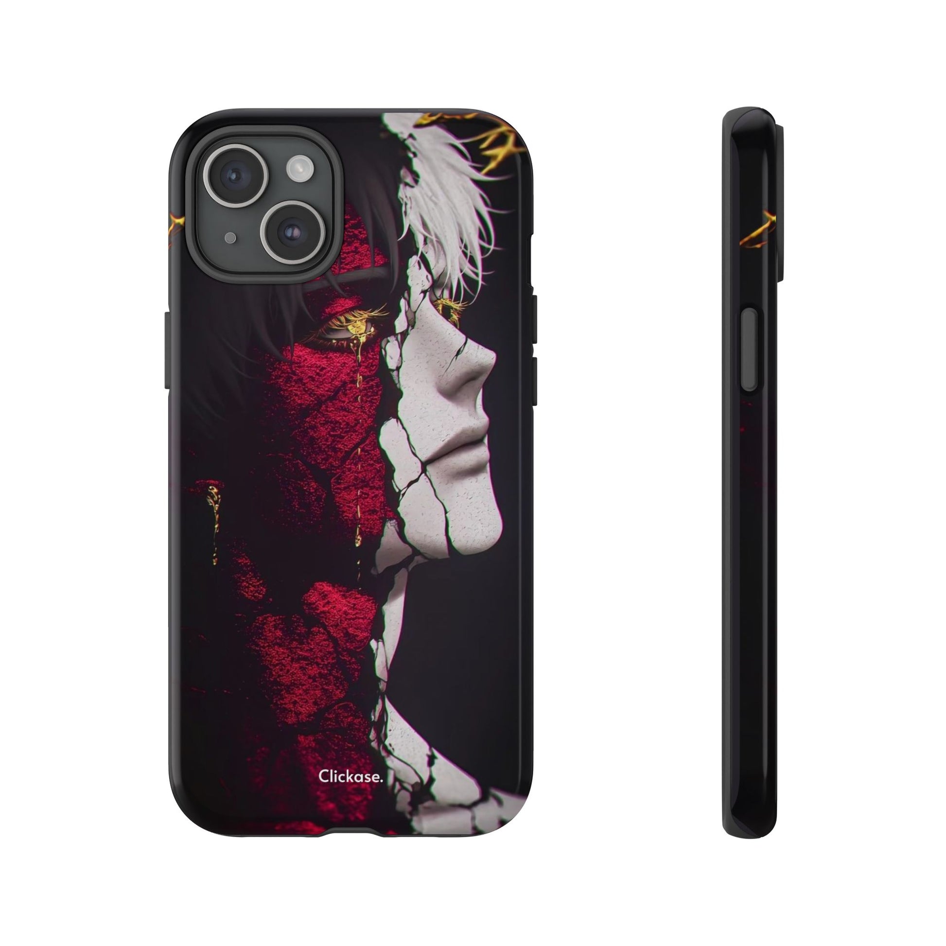 Duality Split Face Anime - Tough Phone Case by