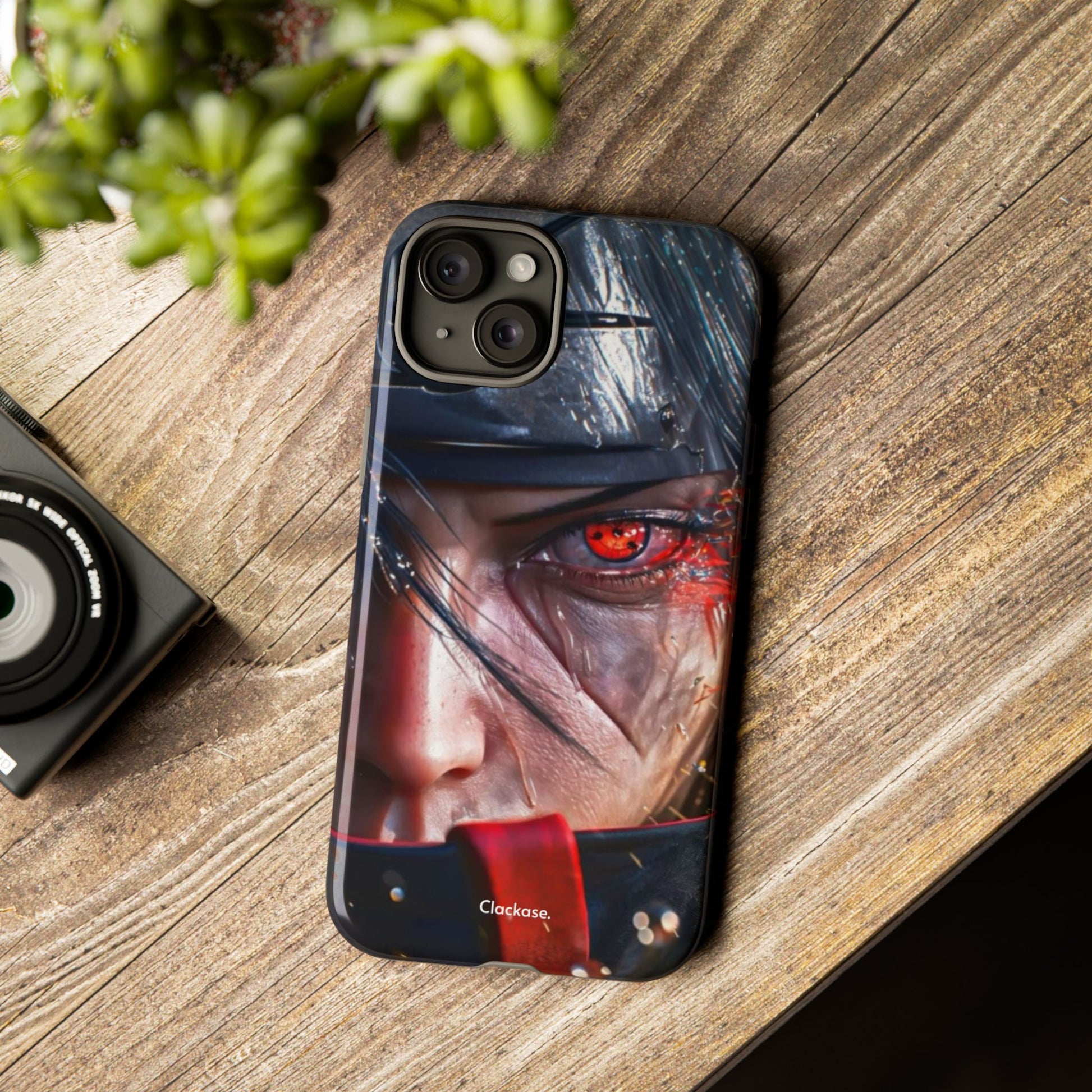 Itachi Uchiha – Eternal Sharingan Tough Phone Case by