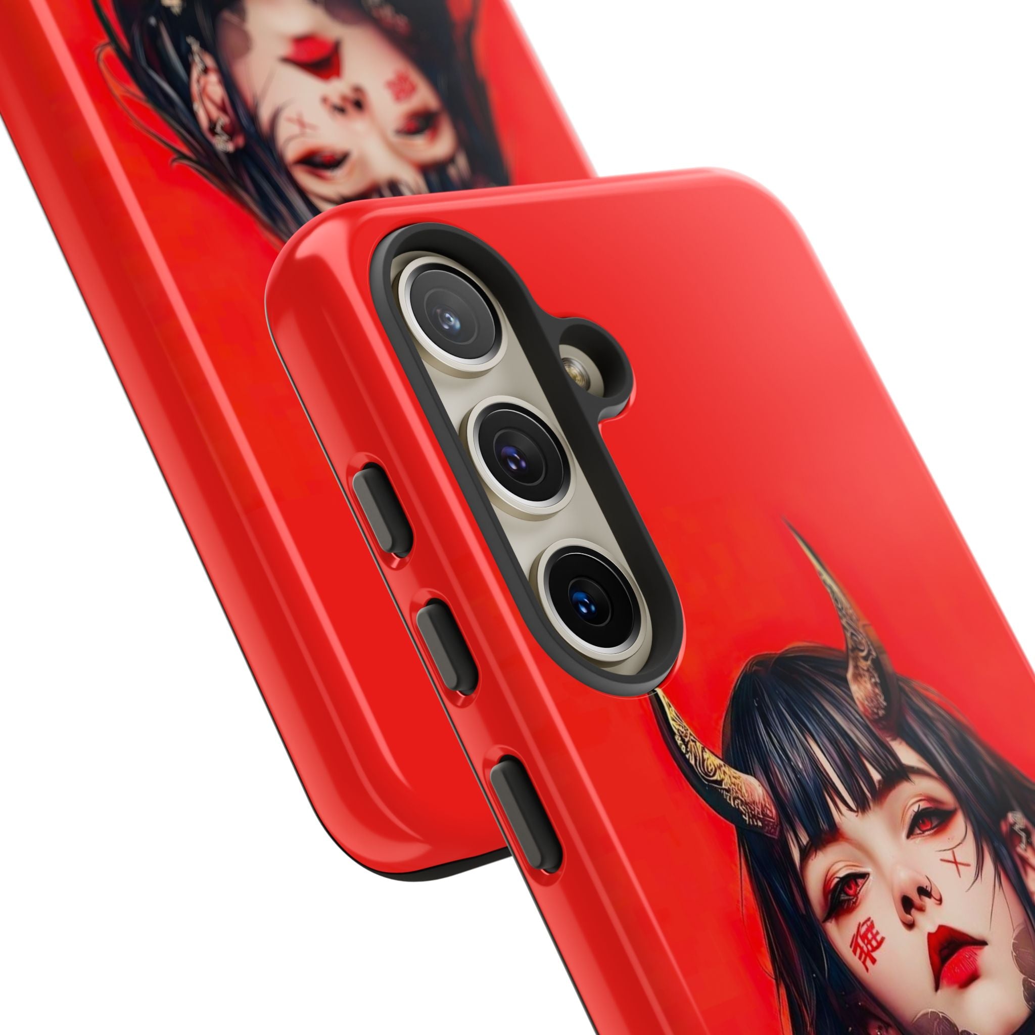 Stylish Phone Case with Edgy Design, Unique Phone Cover, Gothic Aesthetic Accessories, Trendy Cell Phone Case, Perfect Gift for Teens by