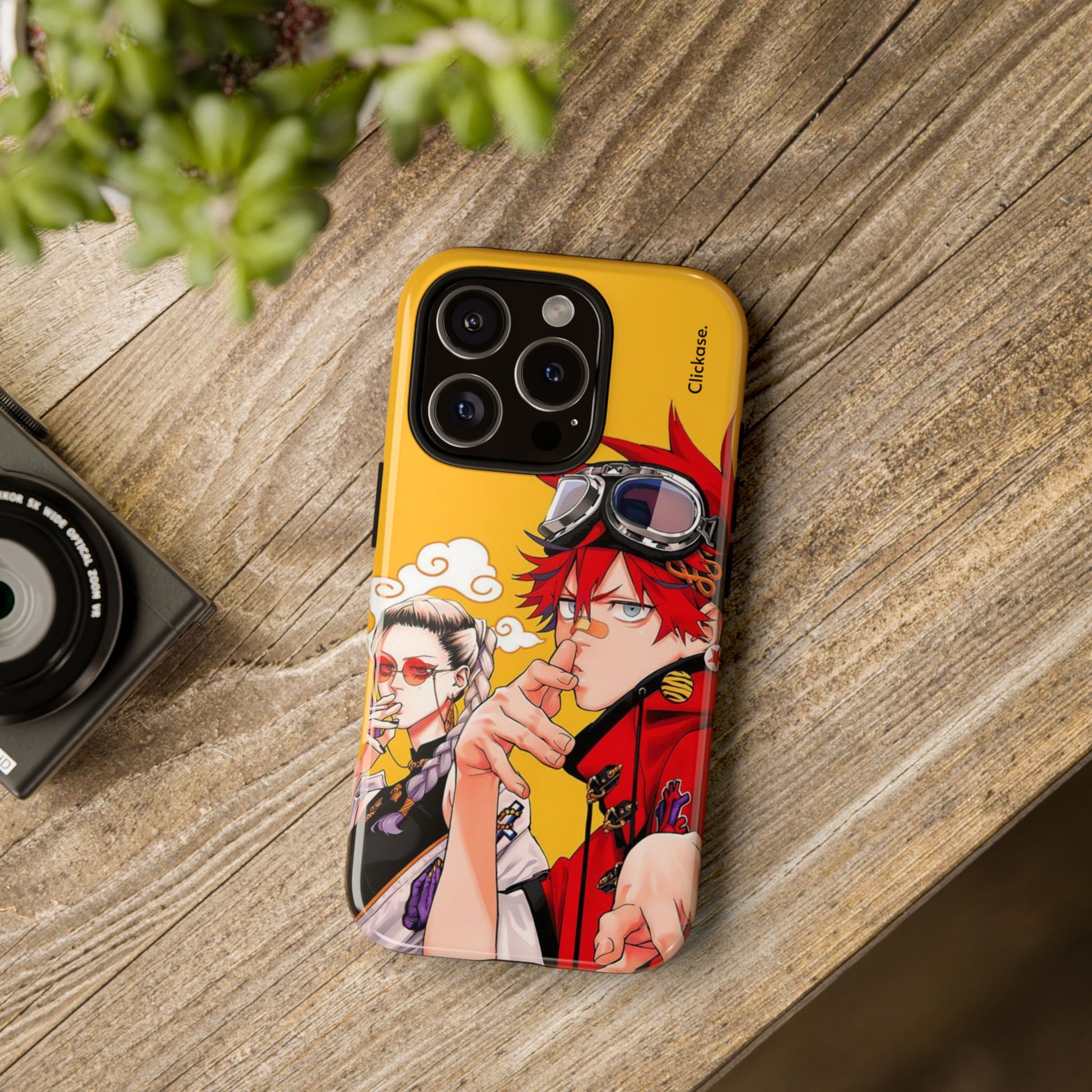 Alma & Tao Saotome - Gokurakugai Tough Phone Case by