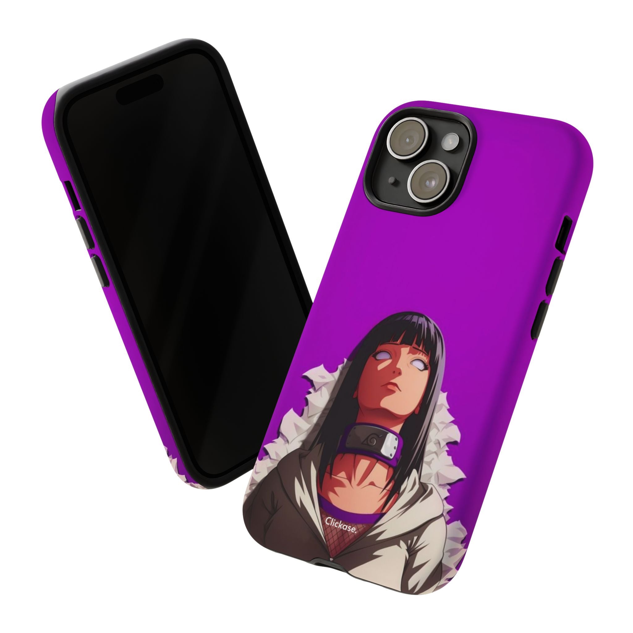 Hinata Hyuga - Naruto Tough Phone CasePhone CaseClickase®Hinata Hyuga - Naruto