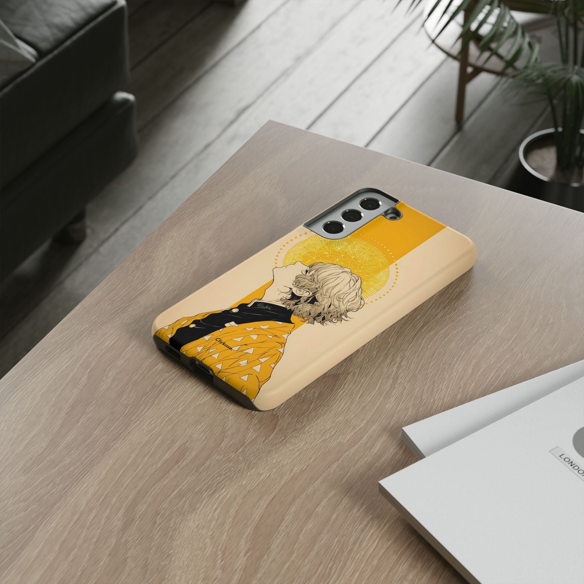 Stylish Phone Case - Artistic Tough Case for Protection, Gift for Him/Phone CaseClickase®Stylish Phone Case