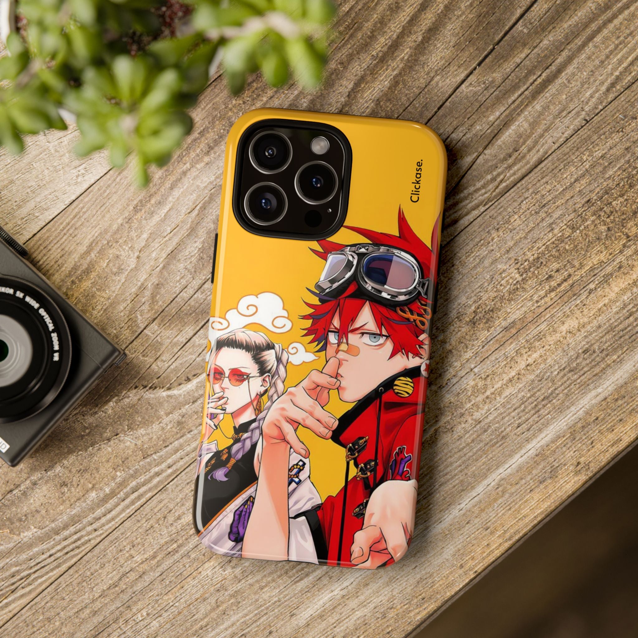 Alma & Tao Saotome - Gokurakugai Tough Phone Case by