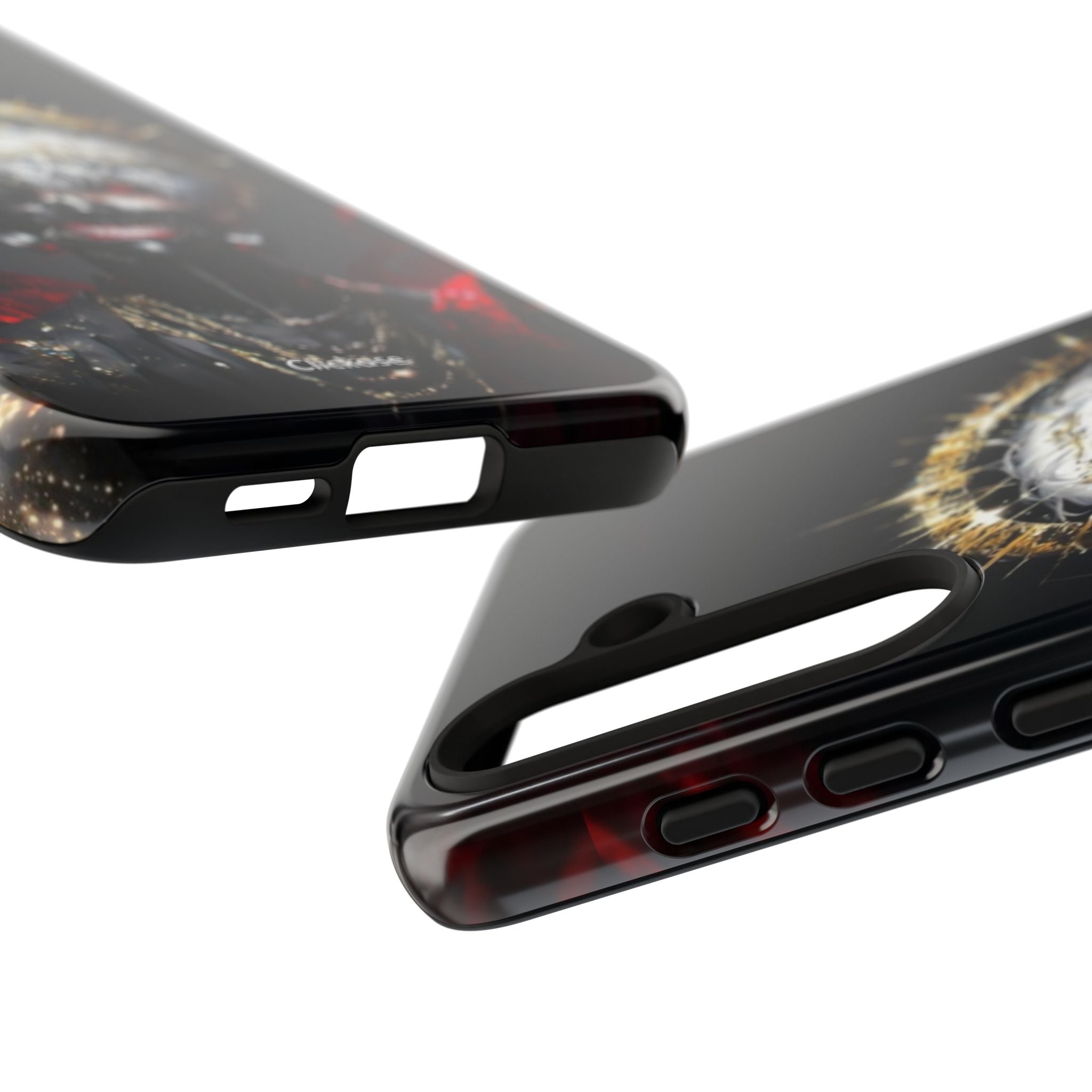 Ken Kaneki anime themed durable touch phone case with 3D wrap and shock-absorbing liner