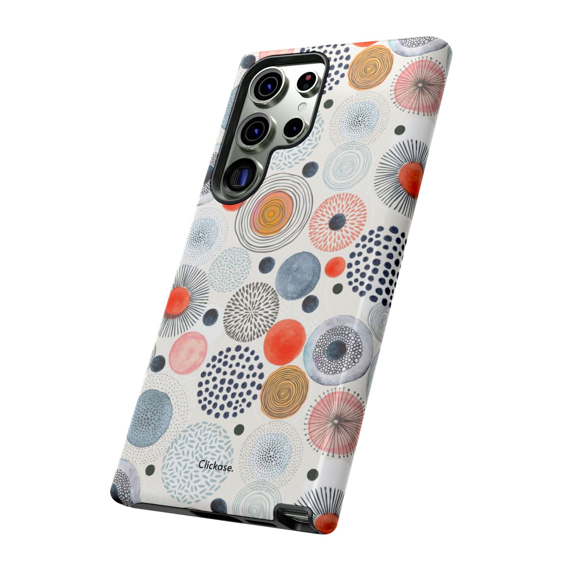 Colorful Abstract Tough Phone Case by