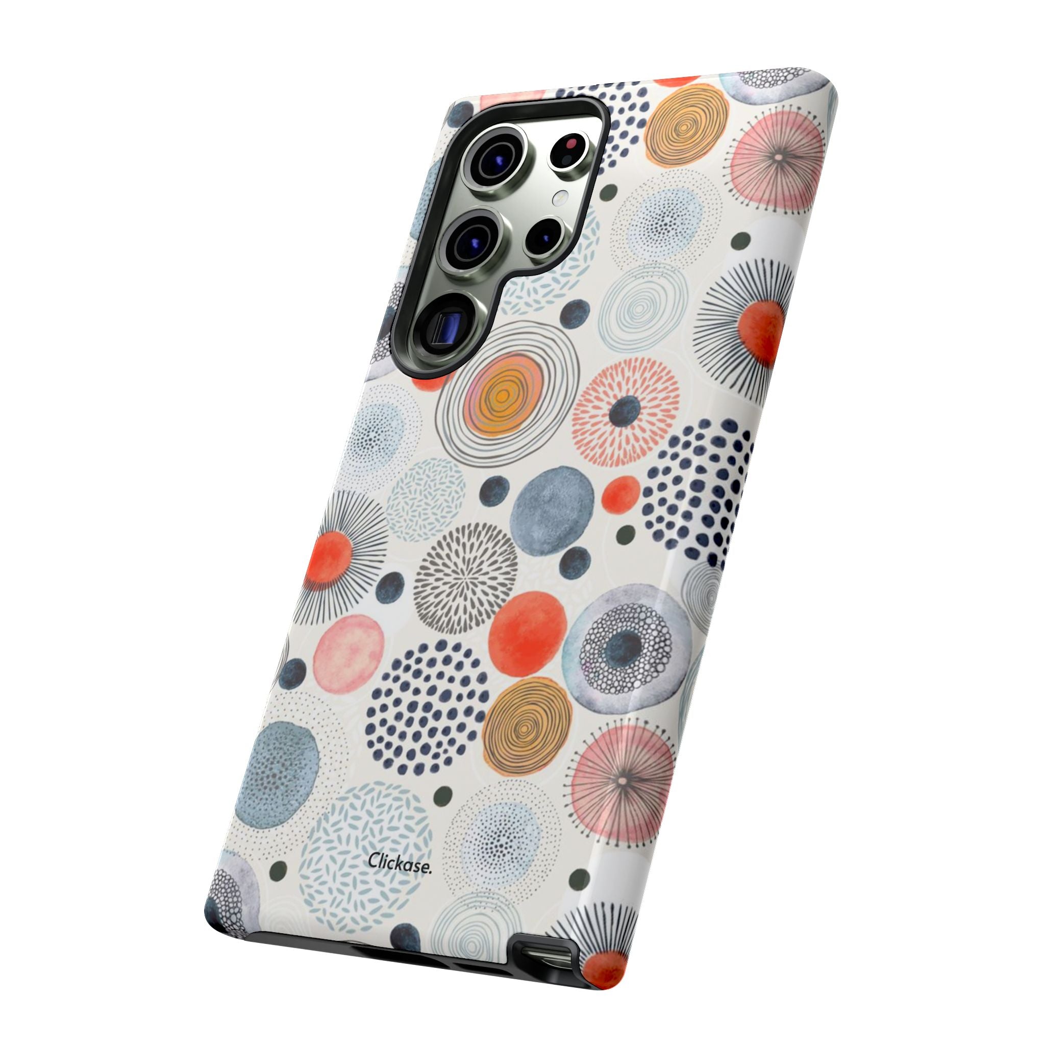 Colorful Abstract Tough Phone Case by