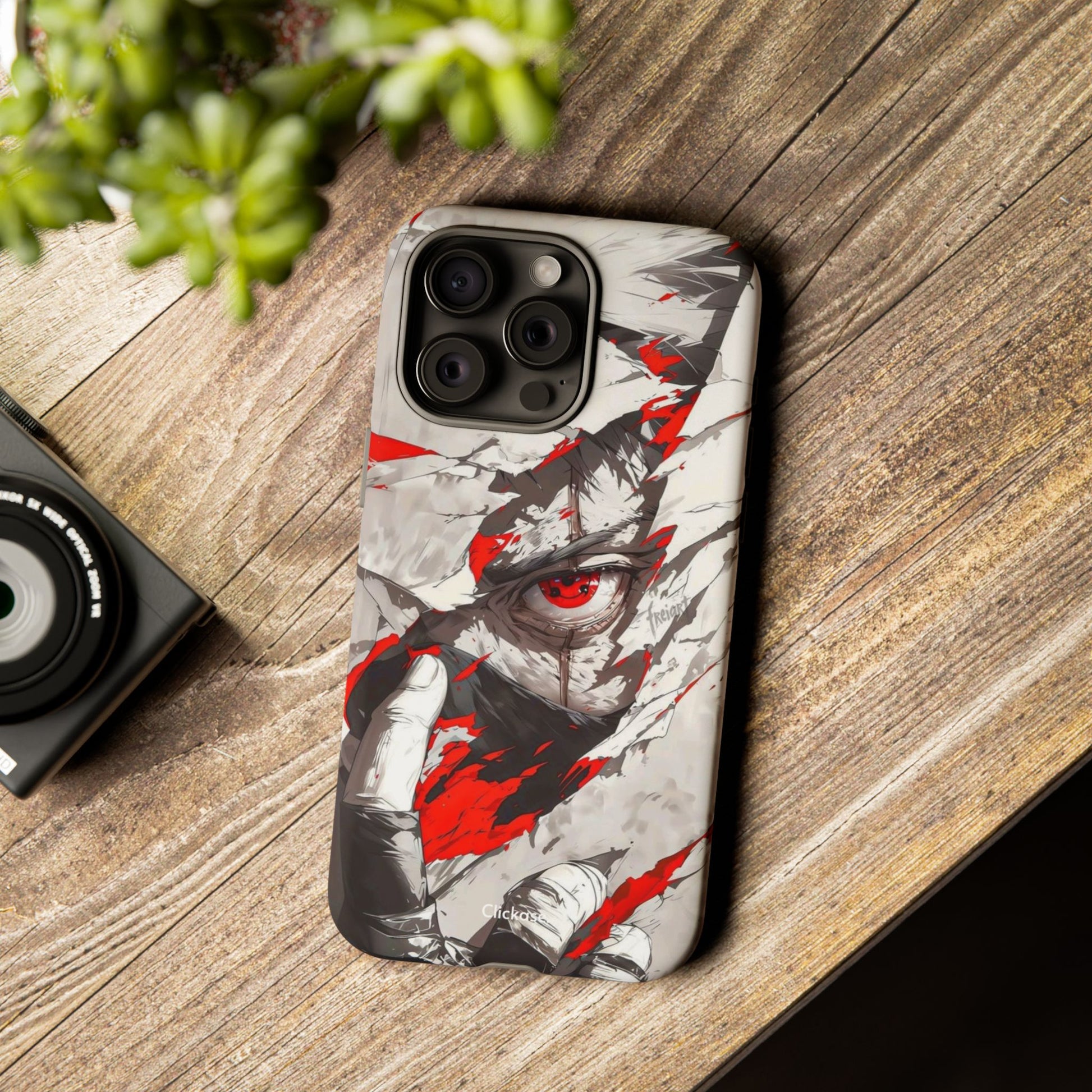 Kakashi Hatake – Sharingan Unleashed Tough Phone Case by
