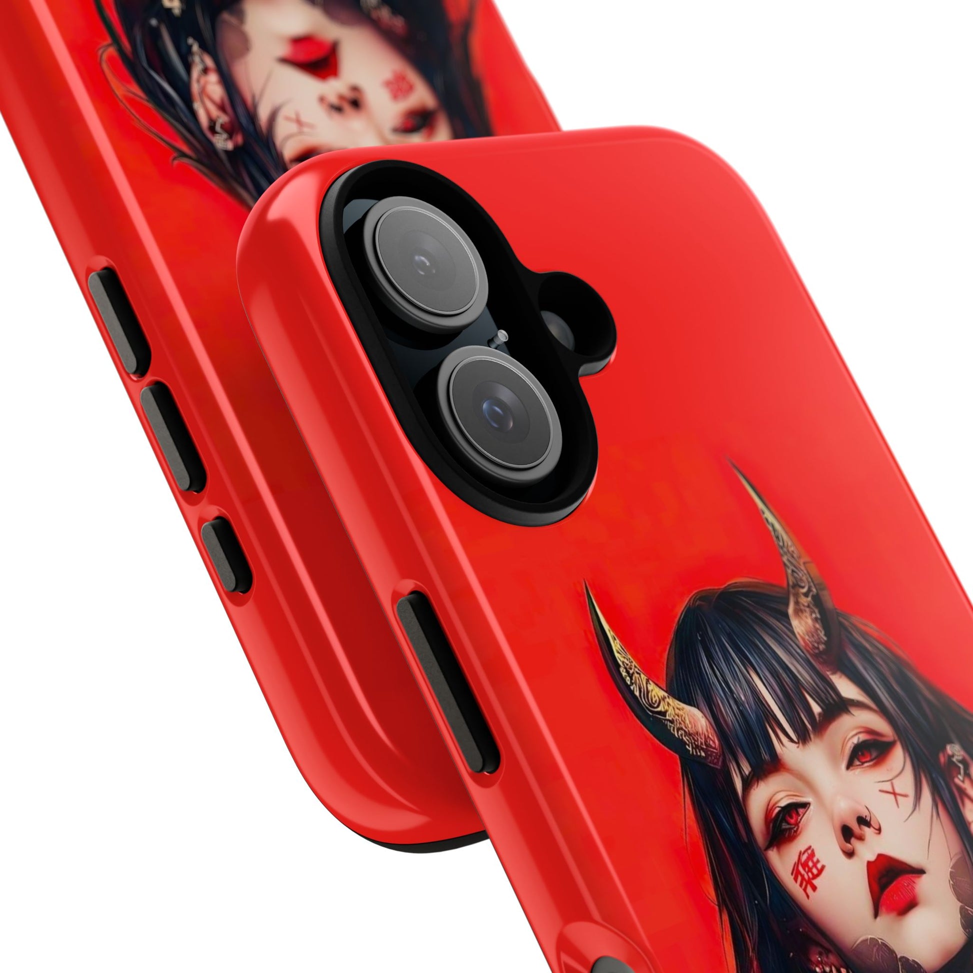 Stylish Phone Case with Edgy Design, Unique Phone Cover, Gothic Aesthetic Accessories, Trendy Cell Phone Case, Perfect Gift for Teens by