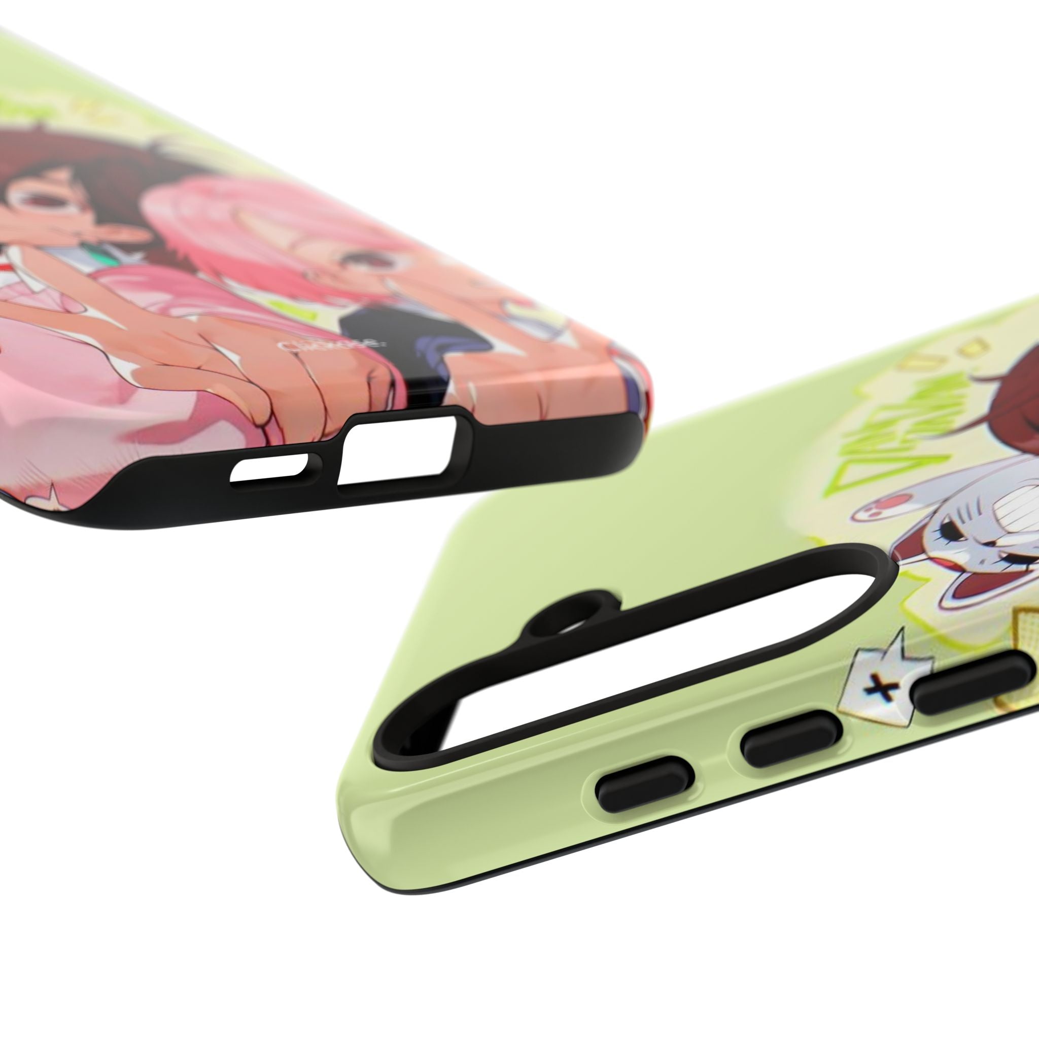 Momo & Aira - Dan Da Dan Tough Phone CasePhone CaseClickase®Momo & Aira