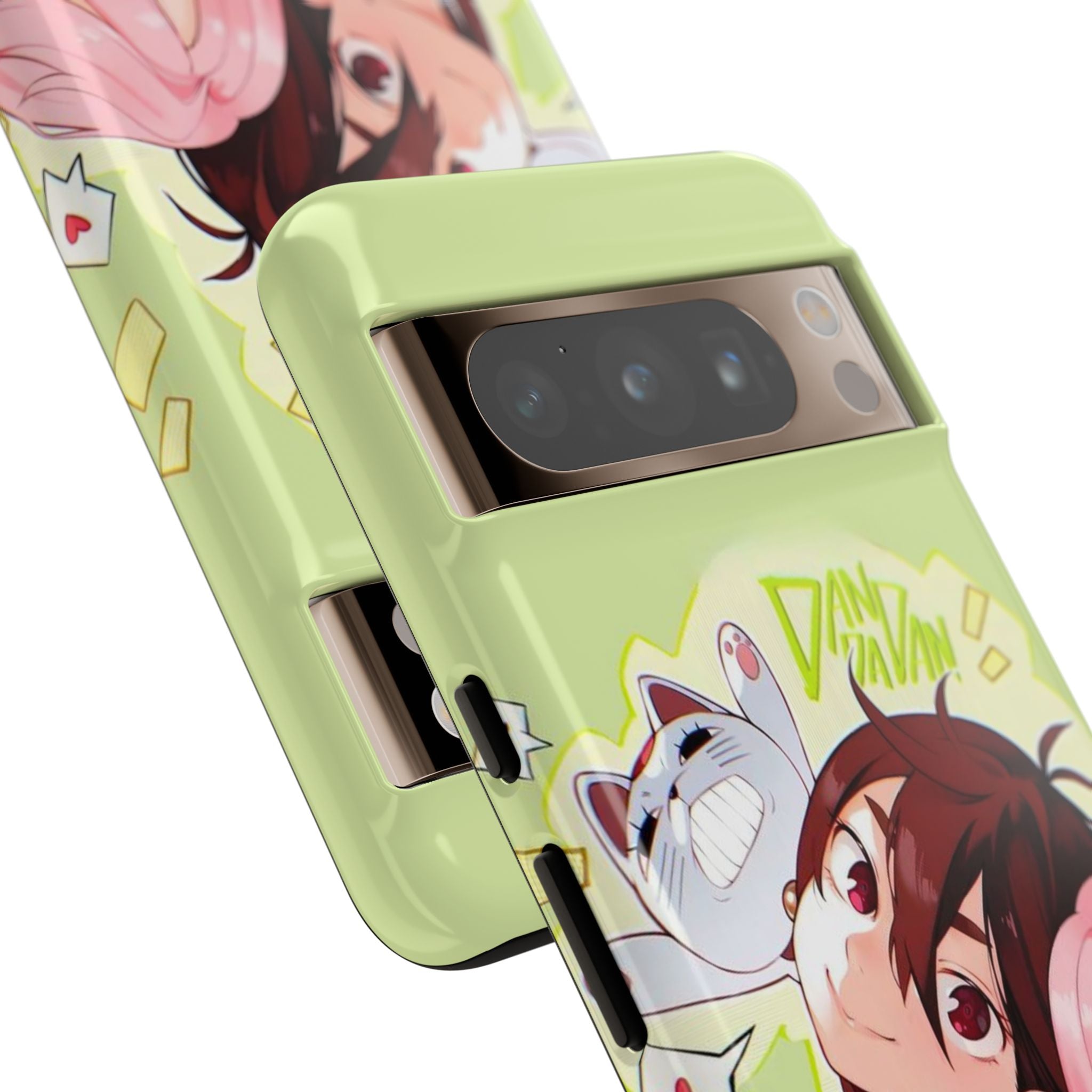 Momo & Aira - Dan Da Dan Tough Phone CasePhone CaseClickase®Momo & Aira