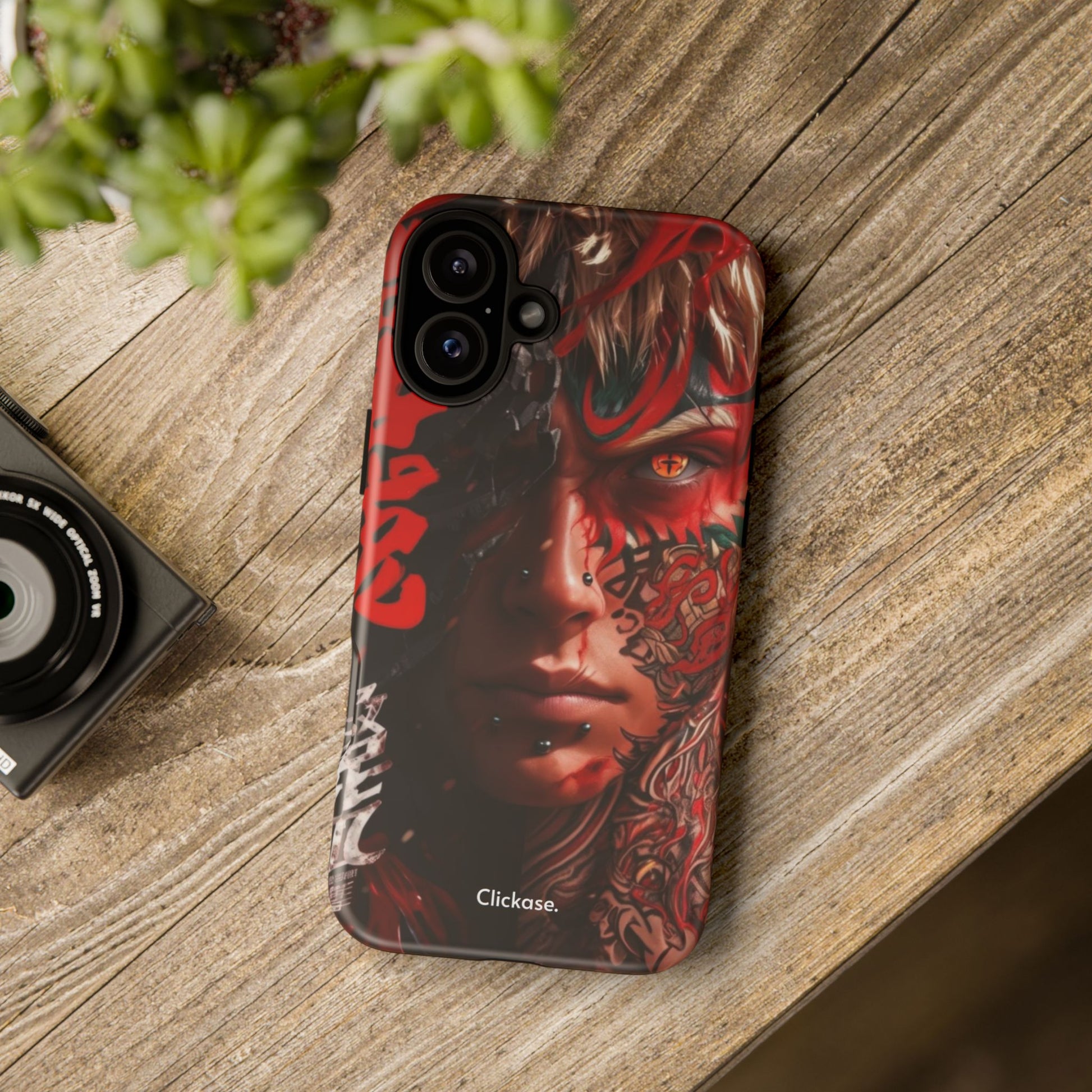 Evil Eye Anime - Tough Phone Case by