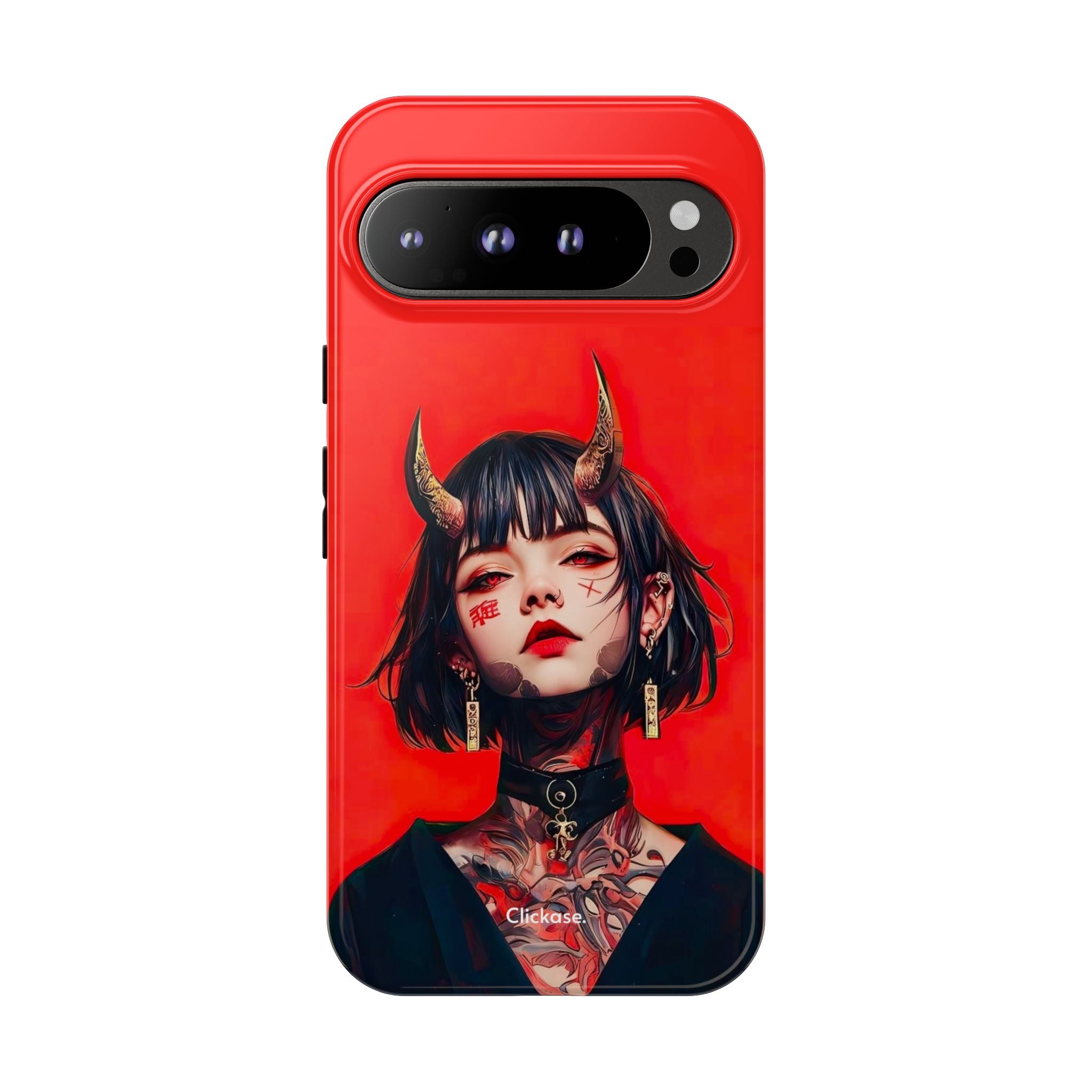 Stylish Phone Case with Edgy Design, Unique Phone Cover, Gothic Aesthetic Accessories, Trendy Cell Phone Case, Perfect Gift for Teens by