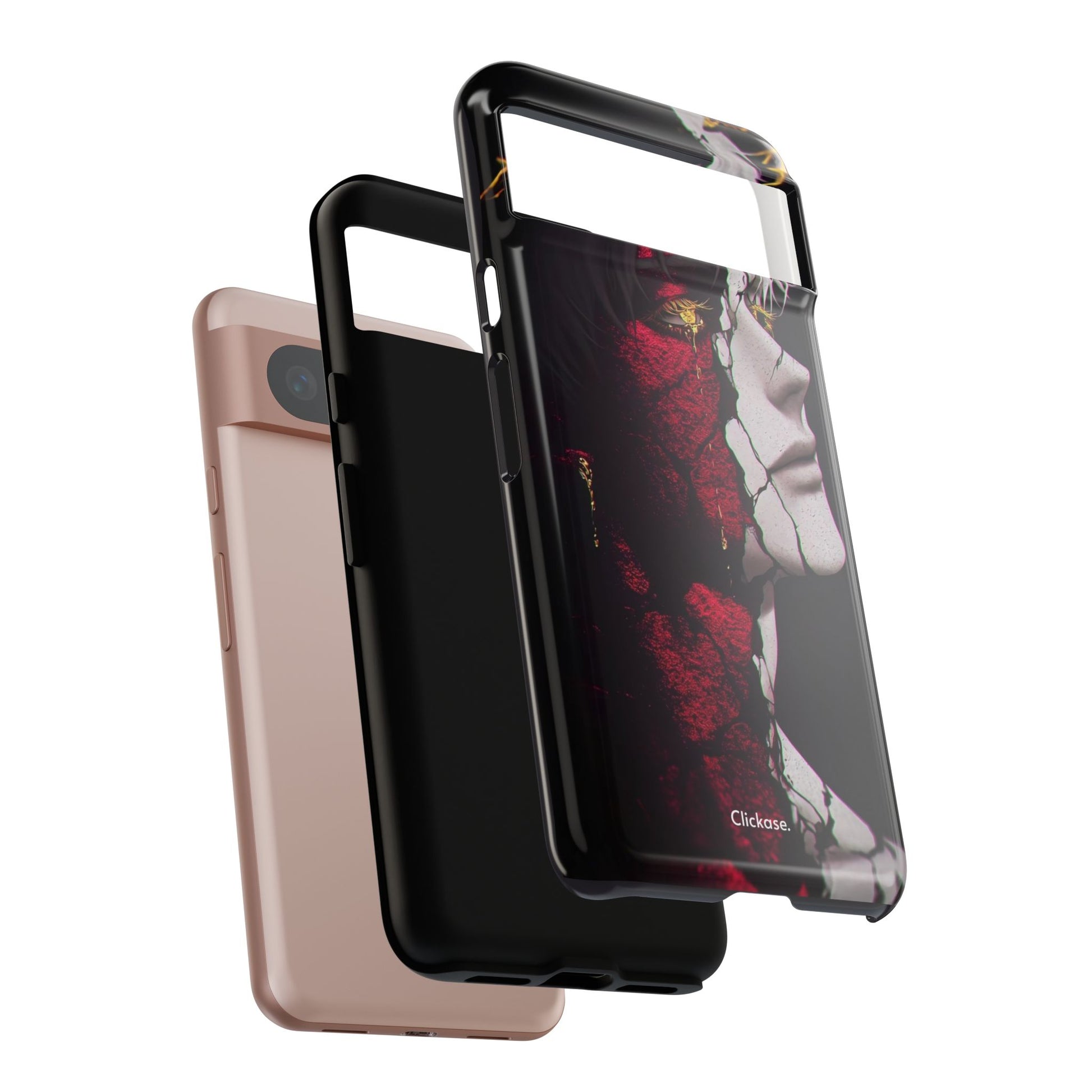 Duality Split Face Anime - Tough Phone Case by