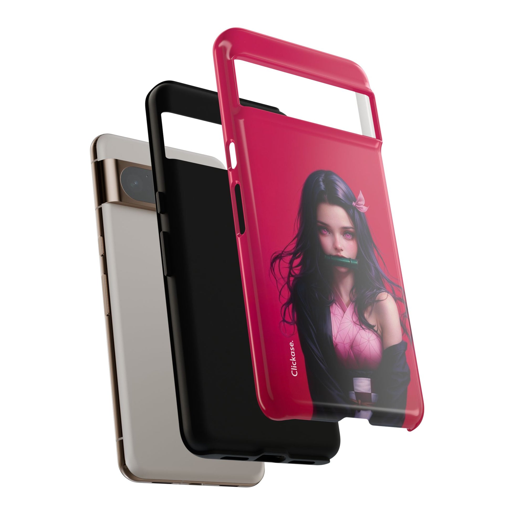 Nezuko Kamado - Demon Slayer Tough Phone Case by