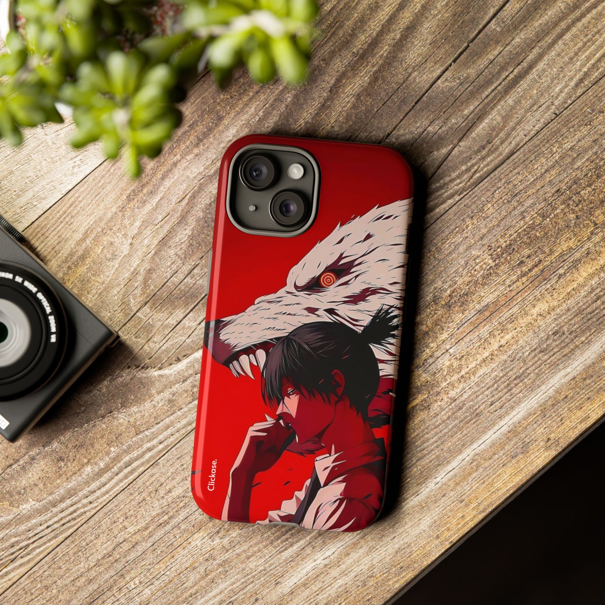 Samurai Wolf - Tough Phone Case by