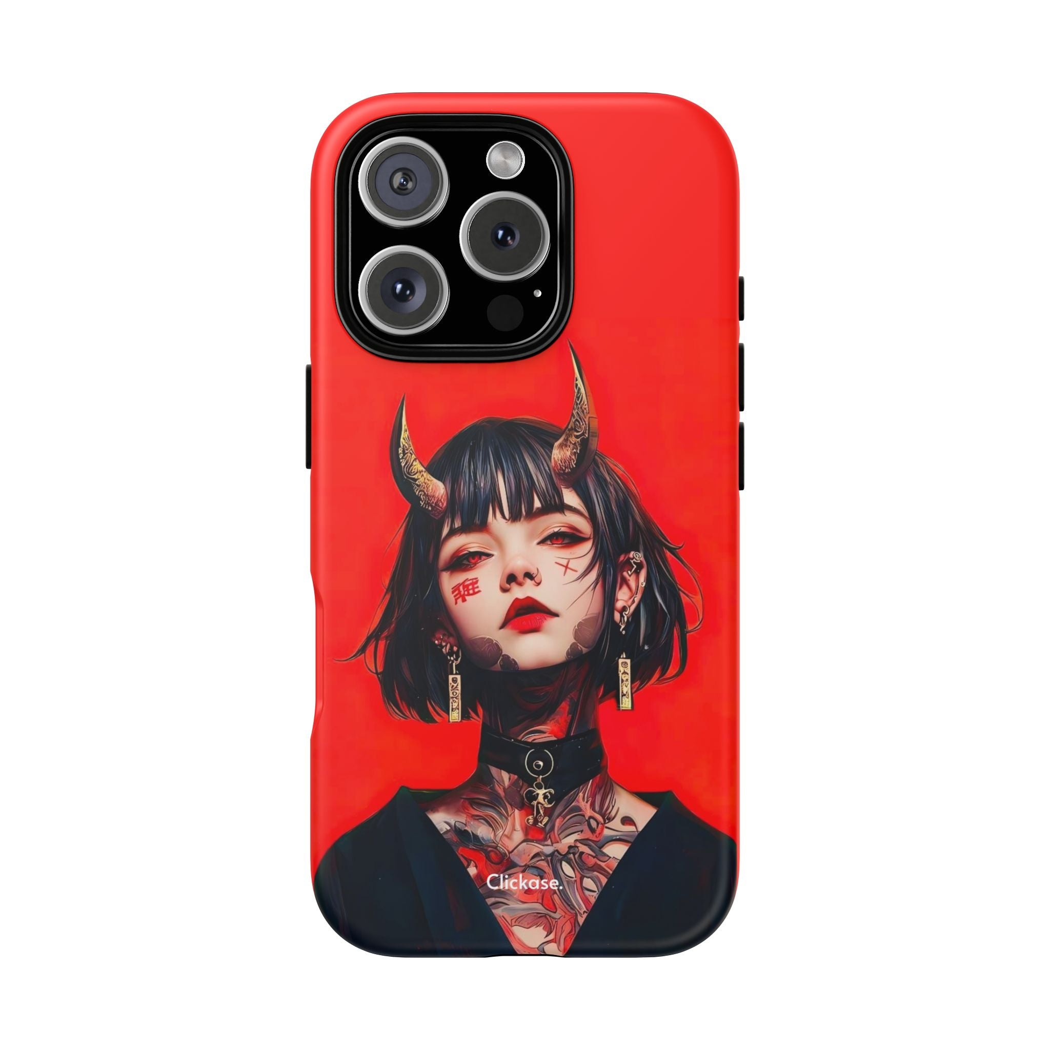 Stylish Phone Case with Edgy Design, Unique Phone Cover, Gothic Aesthetic Accessories, Trendy Cell Phone Case, Perfect Gift for Teens by