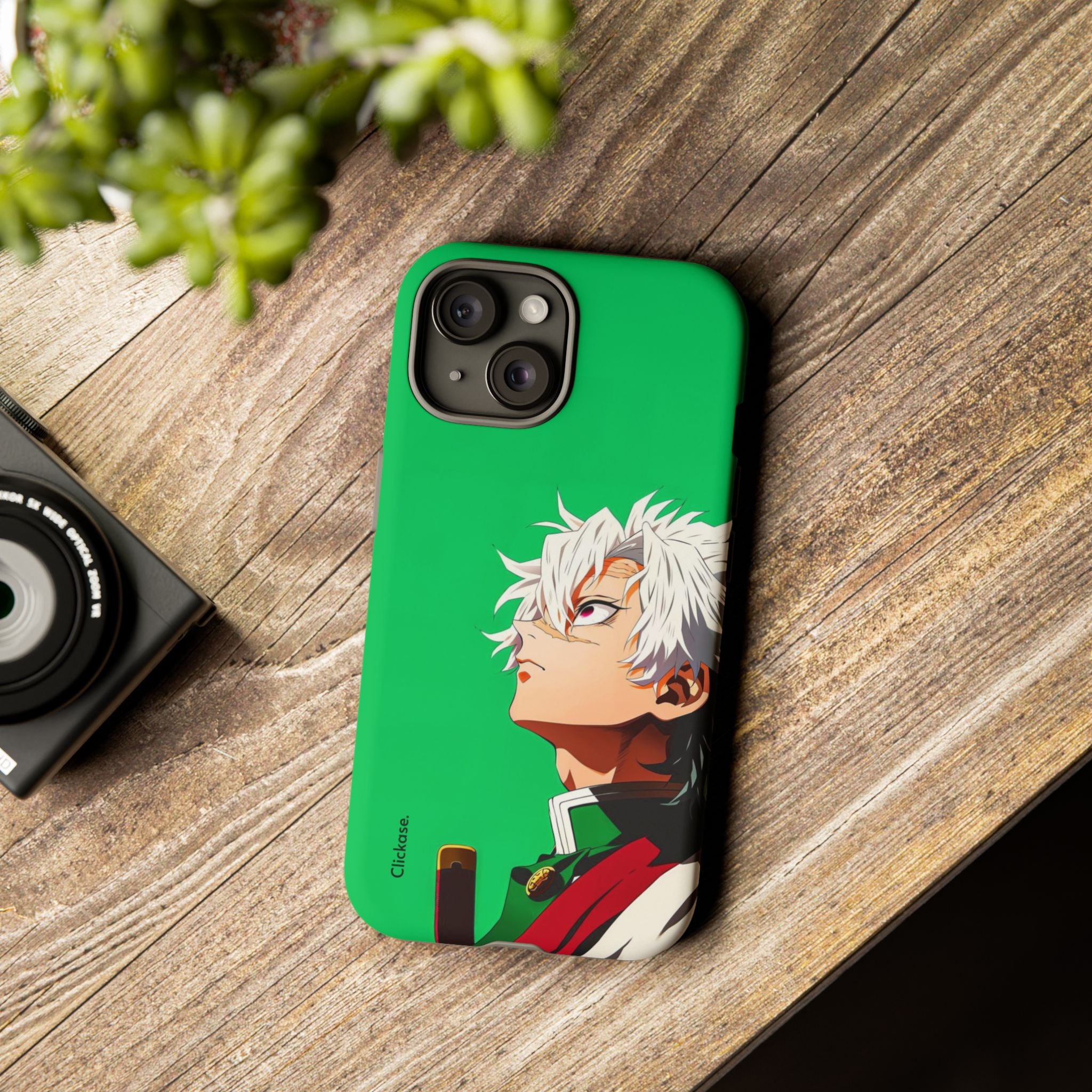 Sanemi Shinazugawa – Wind Hashira Fury Tough Phone Case by