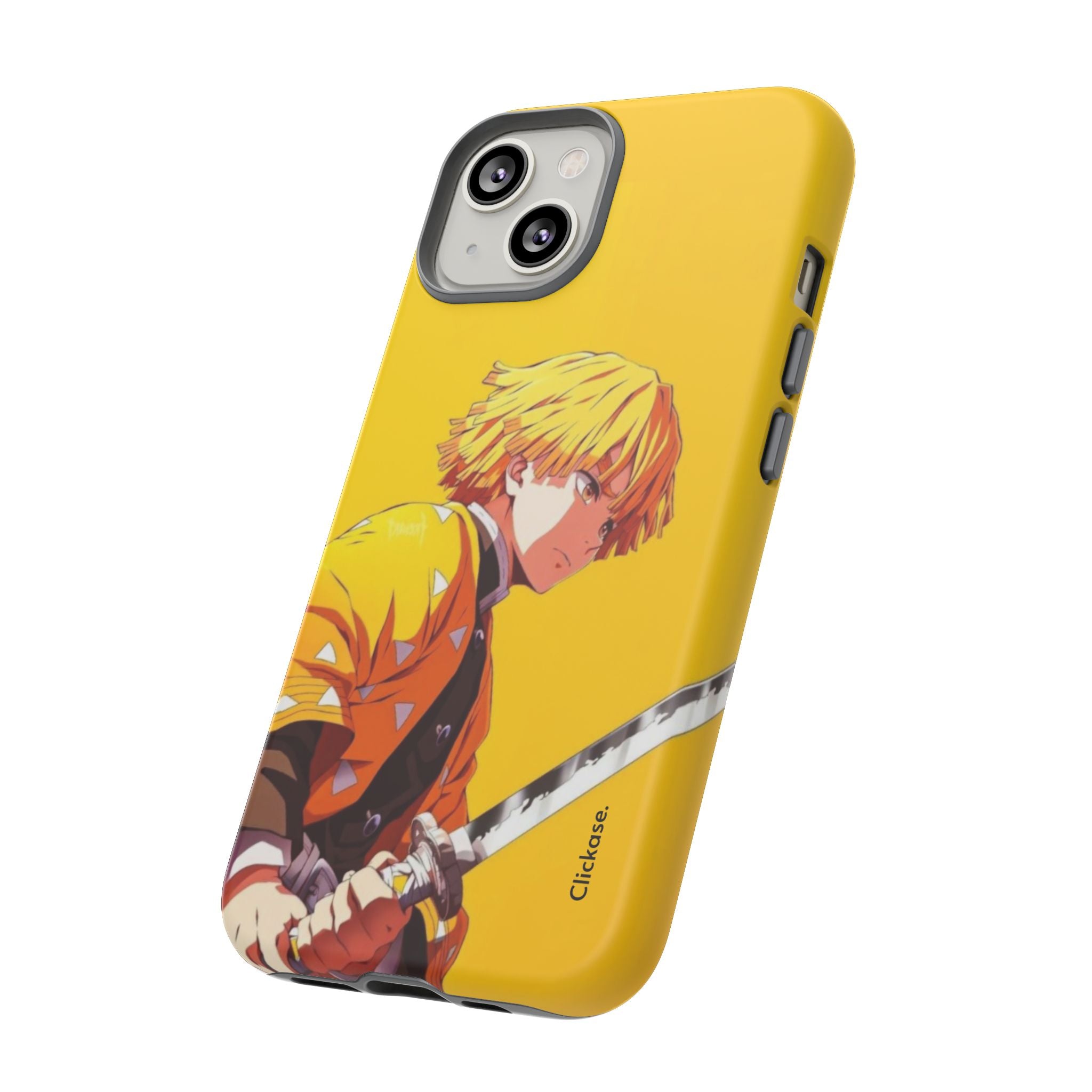 Zenitsu Agatsuma – Thunder Breathing Lightning Strike Tough Phone Case by