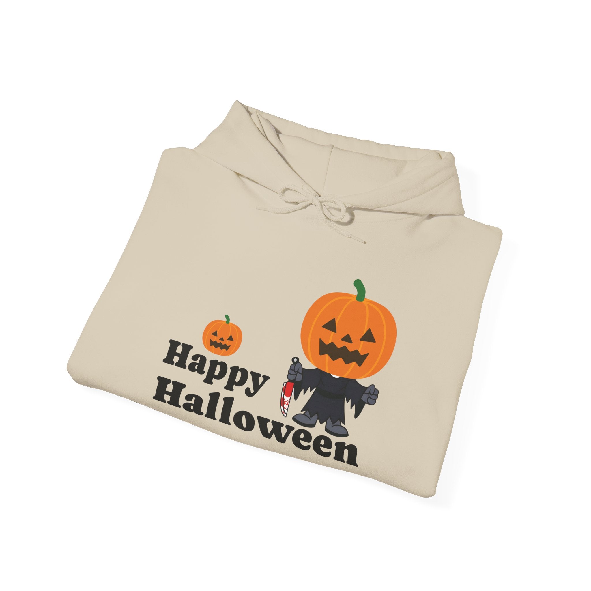 Halloween Pumpkin Hoodie - Unisex Heavy Blend