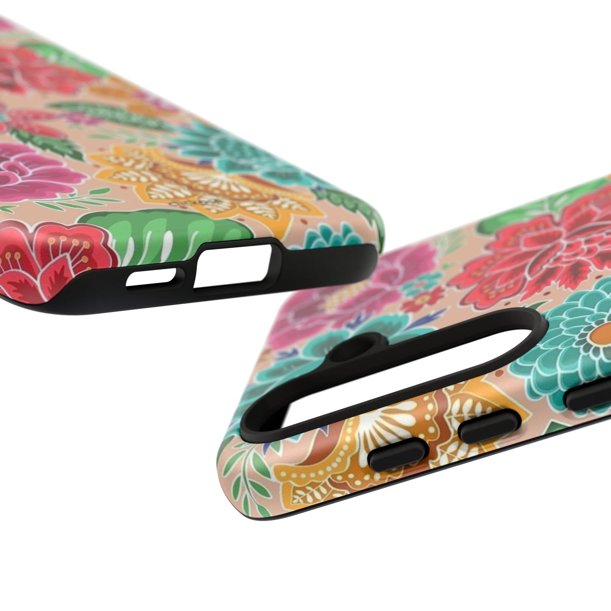 Cute Floral Design Tough Phone Case by