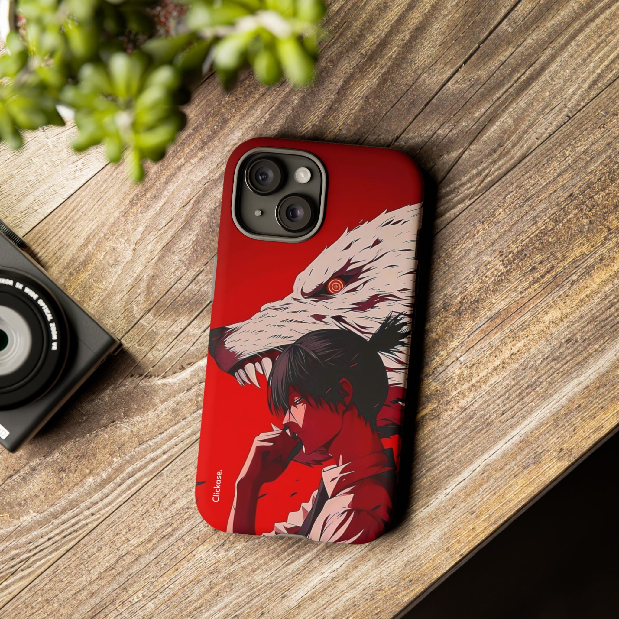 Samurai Wolf - Tough Phone Case by