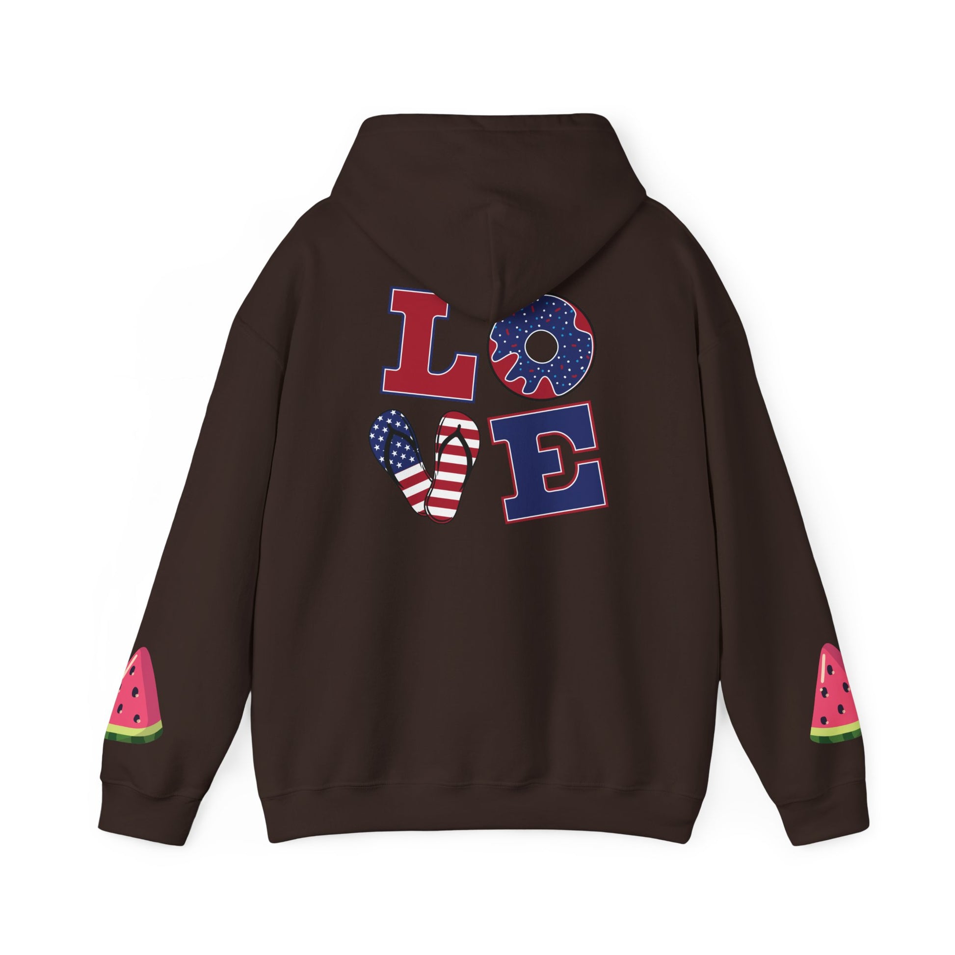 Super Dad Heart Hoodie by