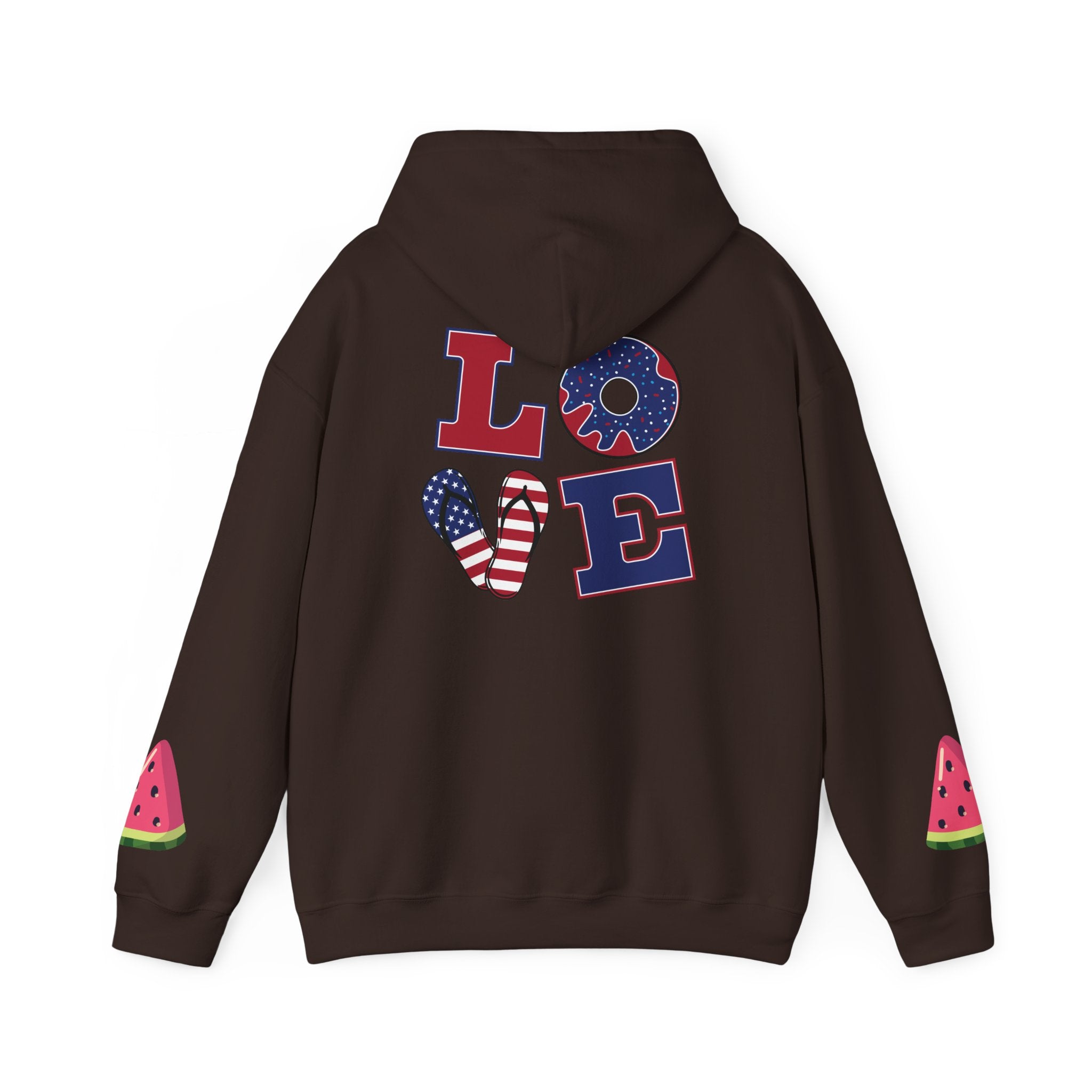 Super Dad Heart Hoodie by
