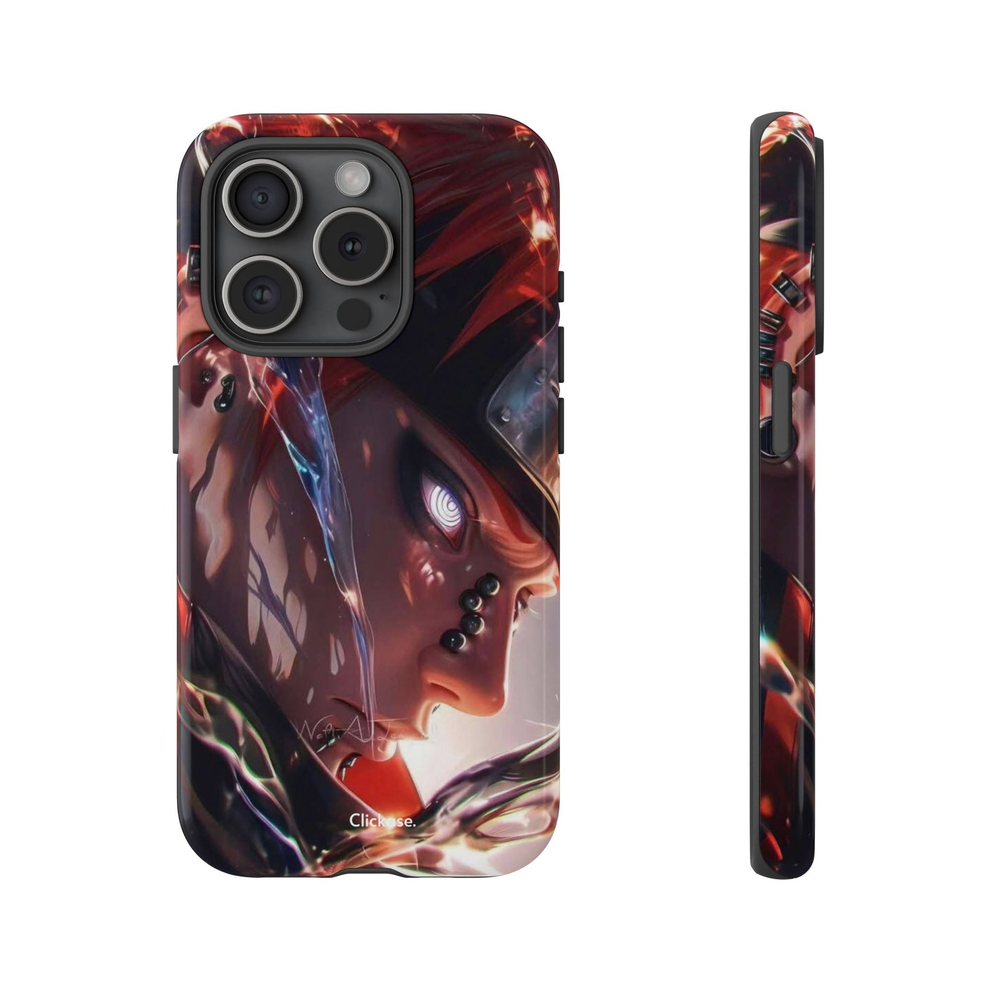 Pain Nagato – Rinnegan Wrath Tough Phone Case by
