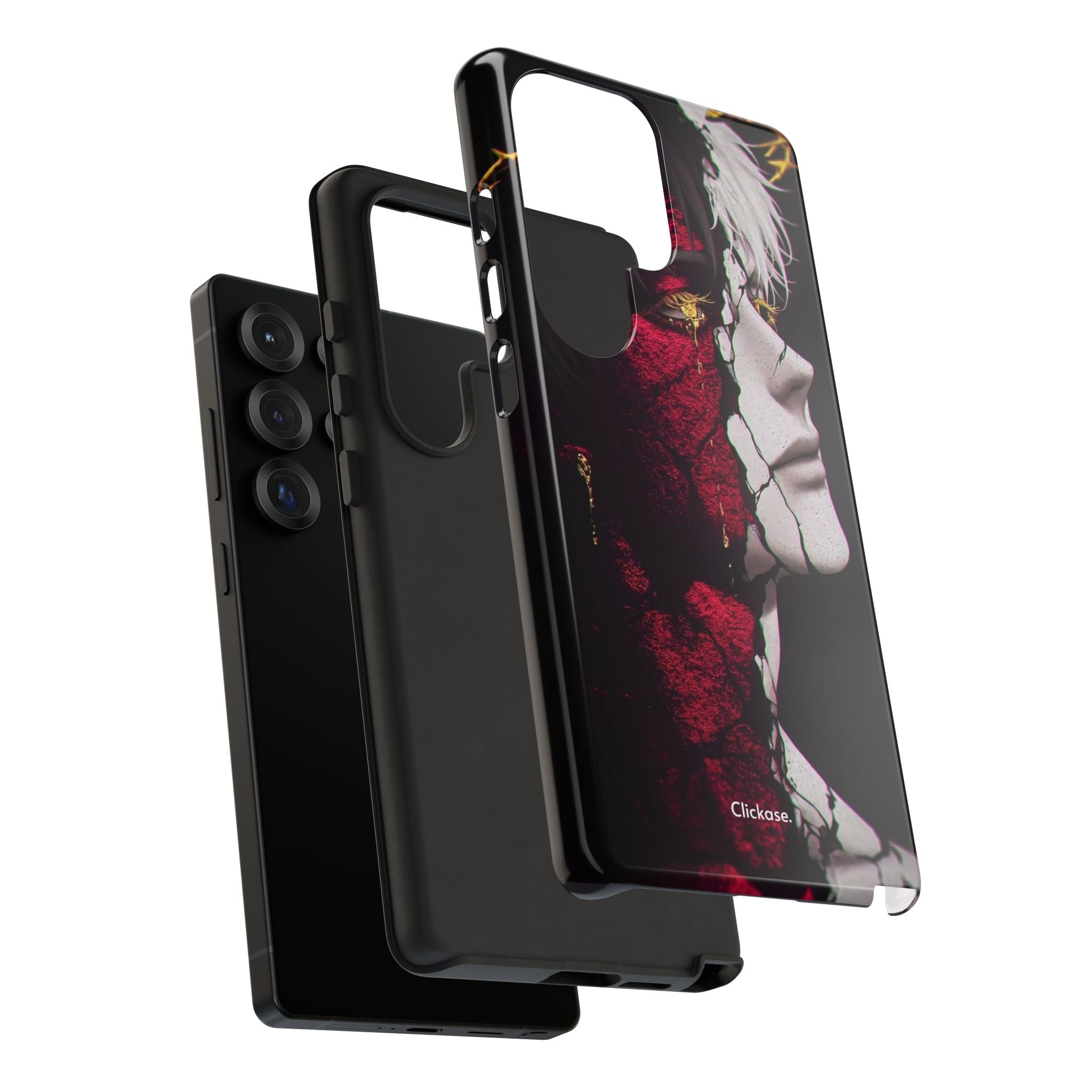 Duality Split Face Anime - Tough Phone Case by