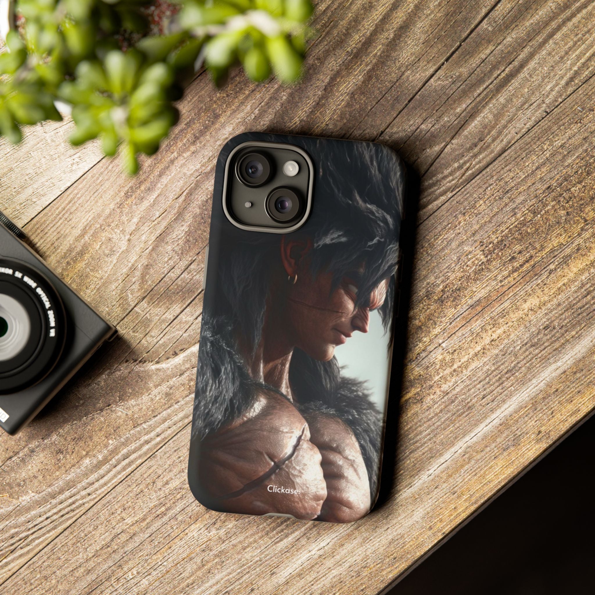 Broly Super Saiyan 4 Black – Berserker Edition Tough Phone Case by